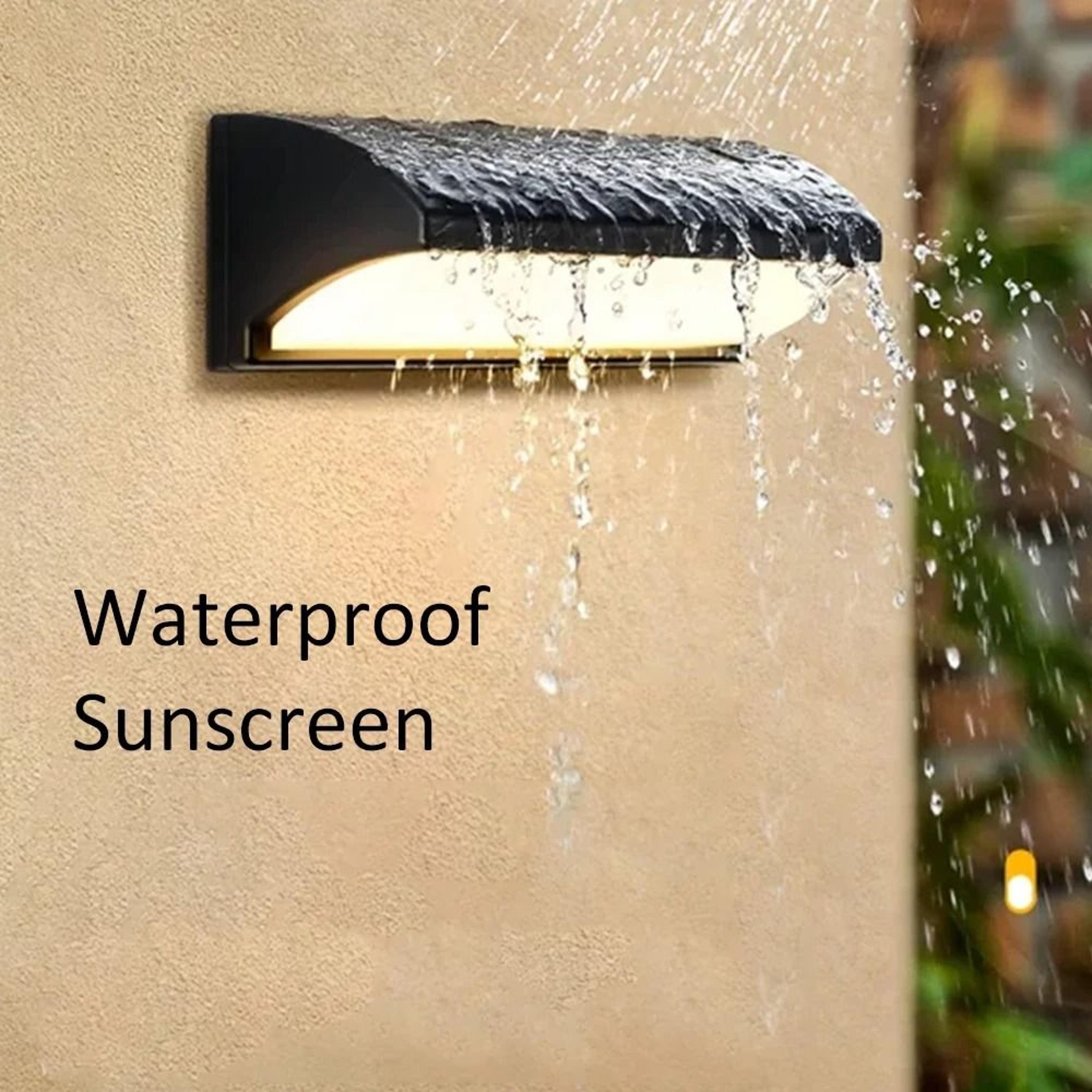 waterproof led wall light for outdoor stairs pathways and garden decor