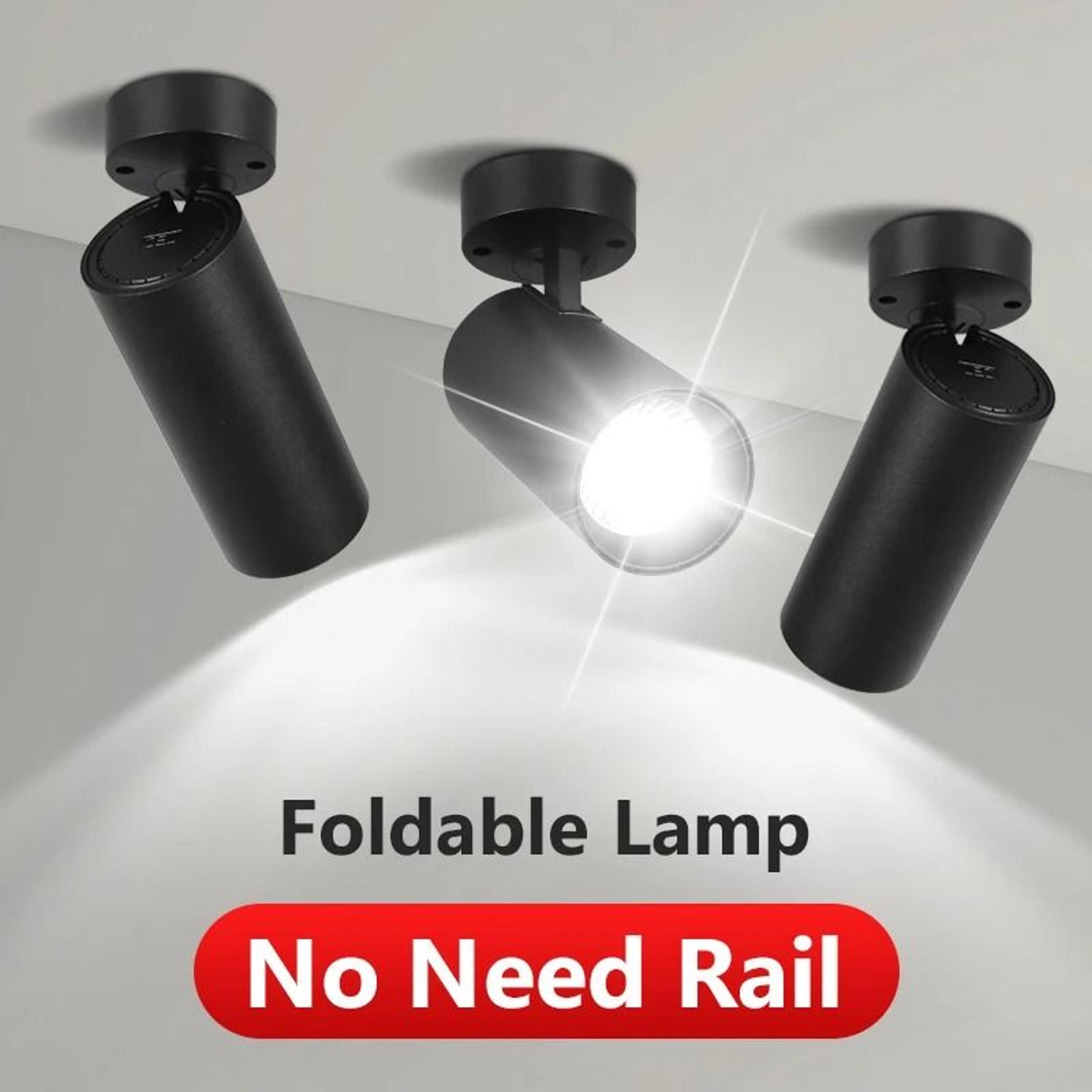 40w foldable led ceiling spotlight for modern home lighting