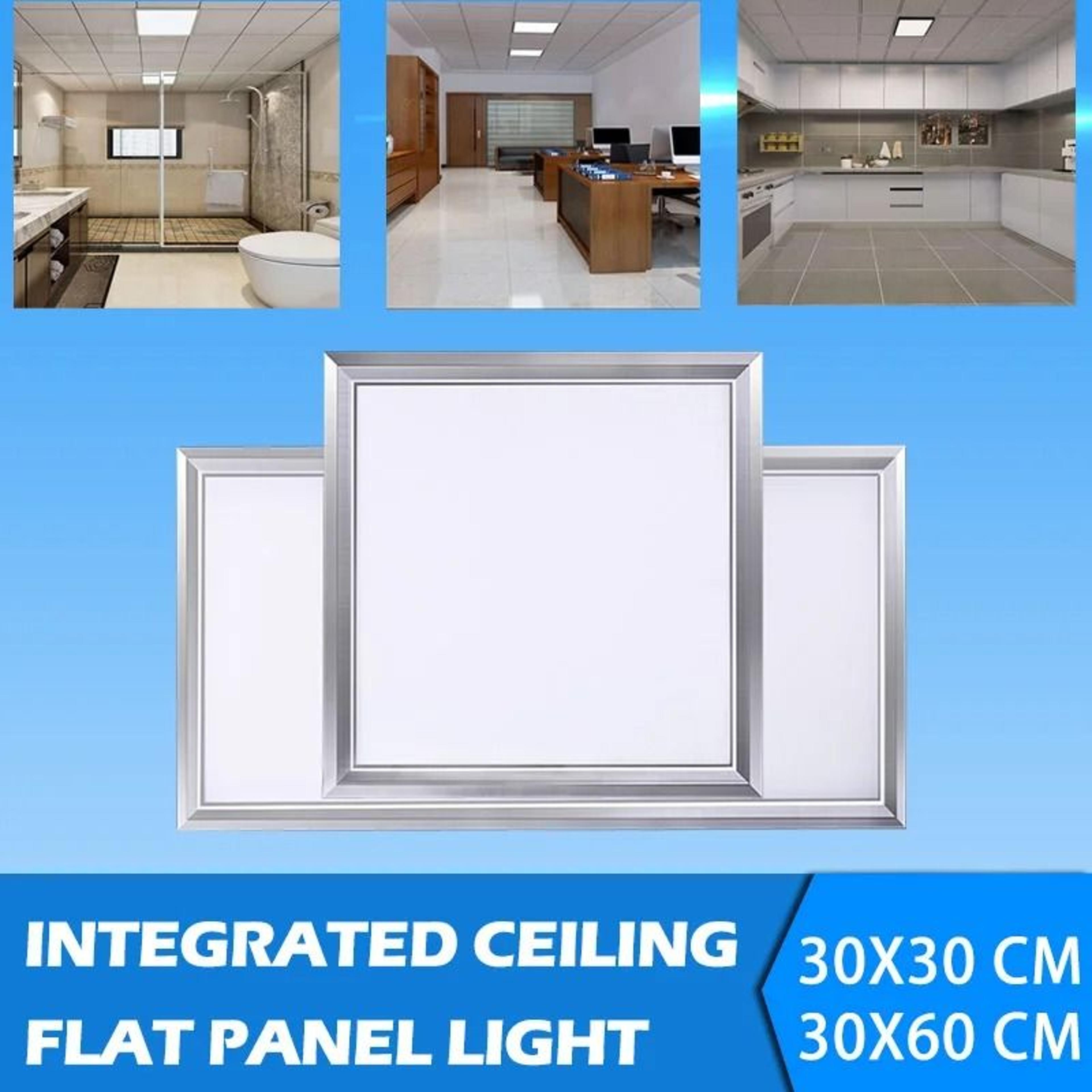 ultra thin square led ceiling panel light for office and indoor lighting