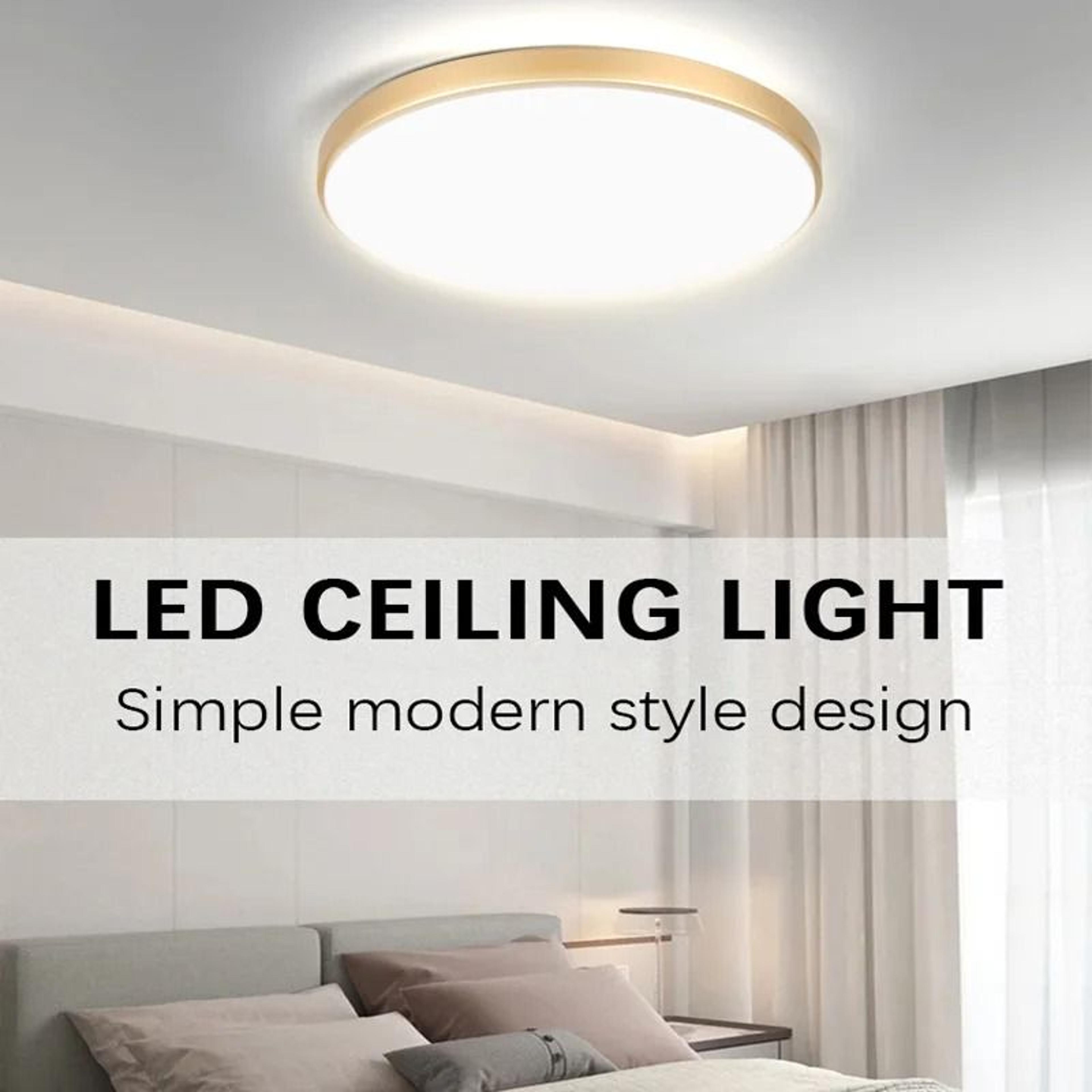 30w ultra thin led ceiling panel light for kitchen and bathroom lighting