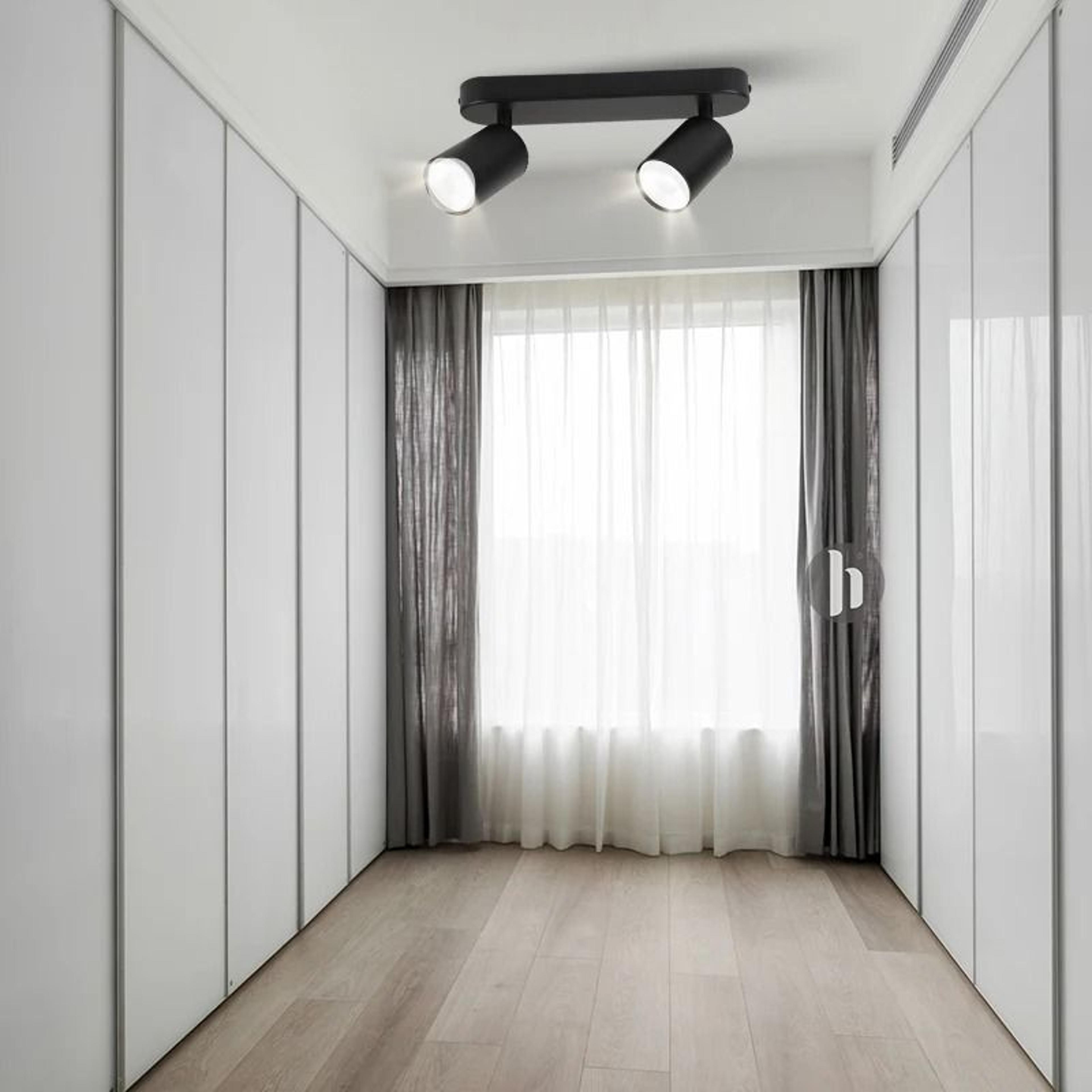 flexible gu10 ceiling track spotlight for modern home lighting