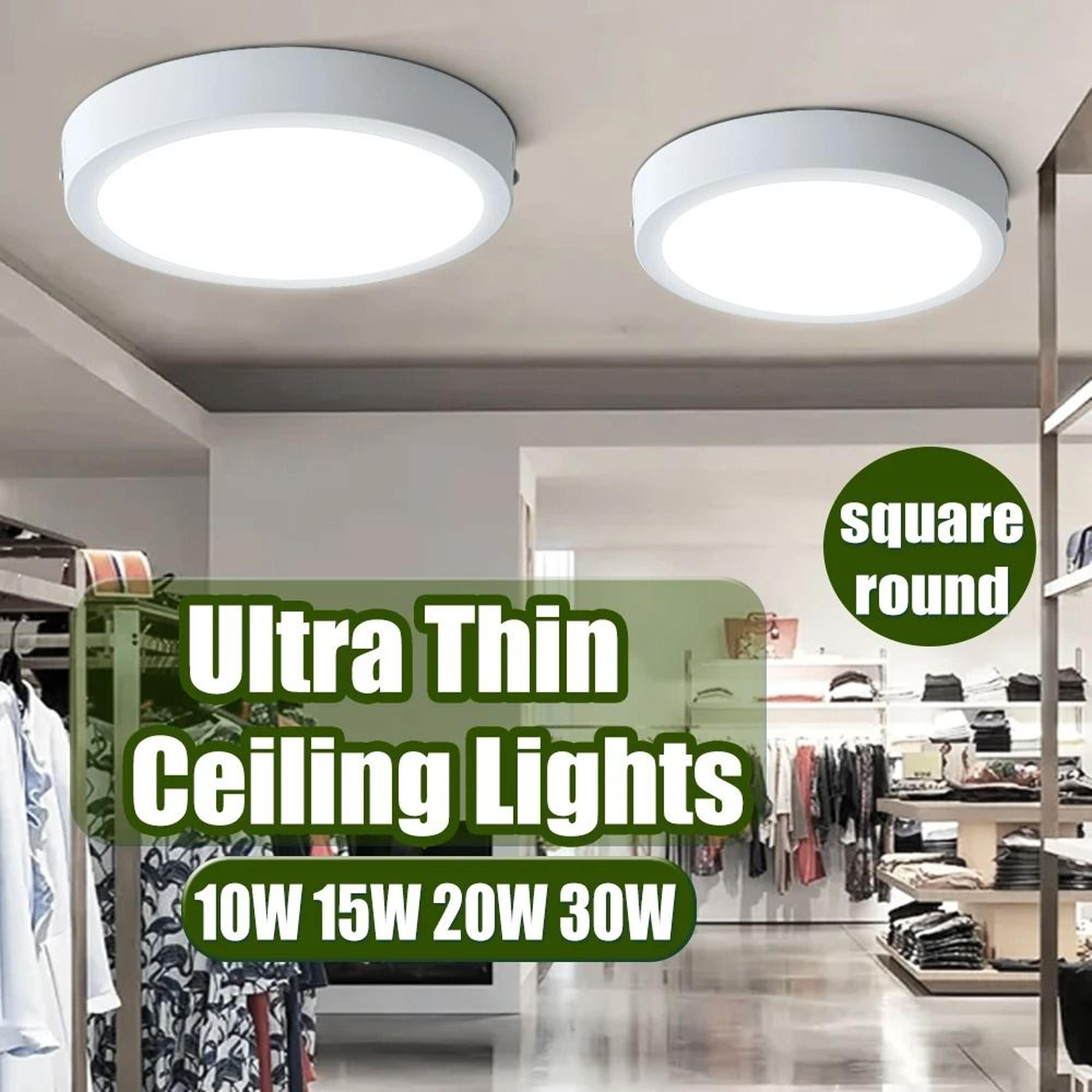 industrial led ceiling work light for garage workshop and home lighting