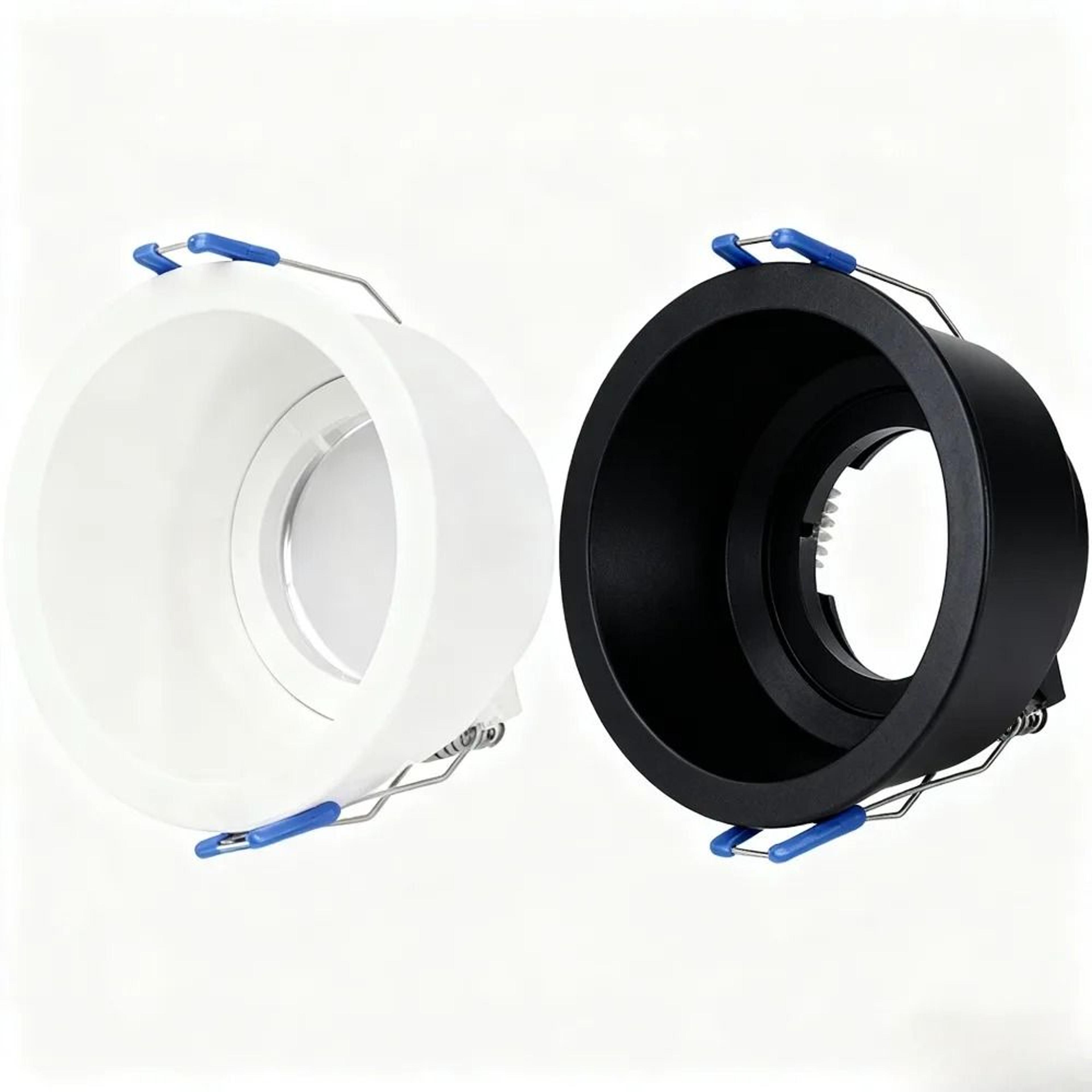 adjustable gu10 mr16 recessed downlight frame for modern ceiling lighting