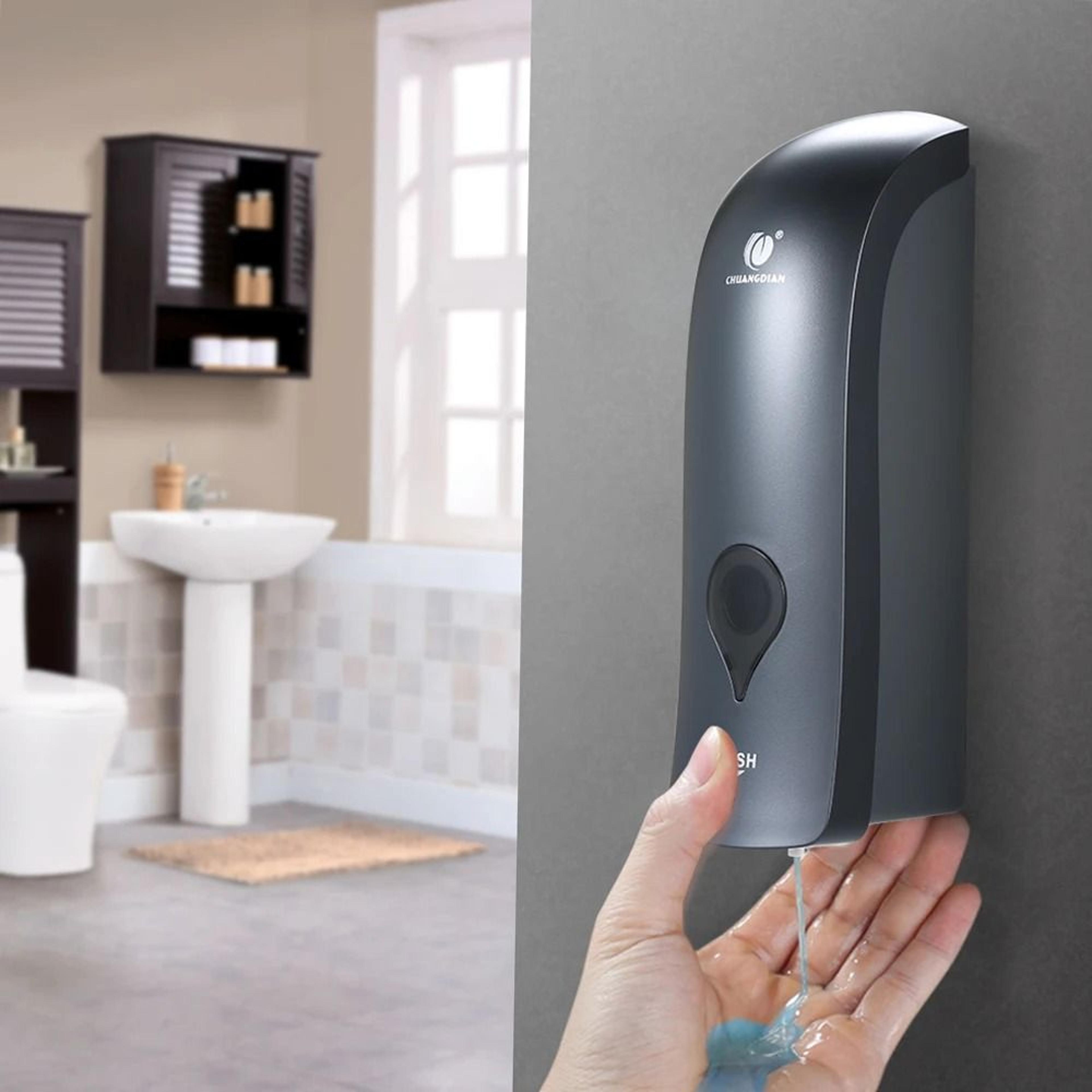 300ml no drill wall mounted soap dispenser for bathroom and shower