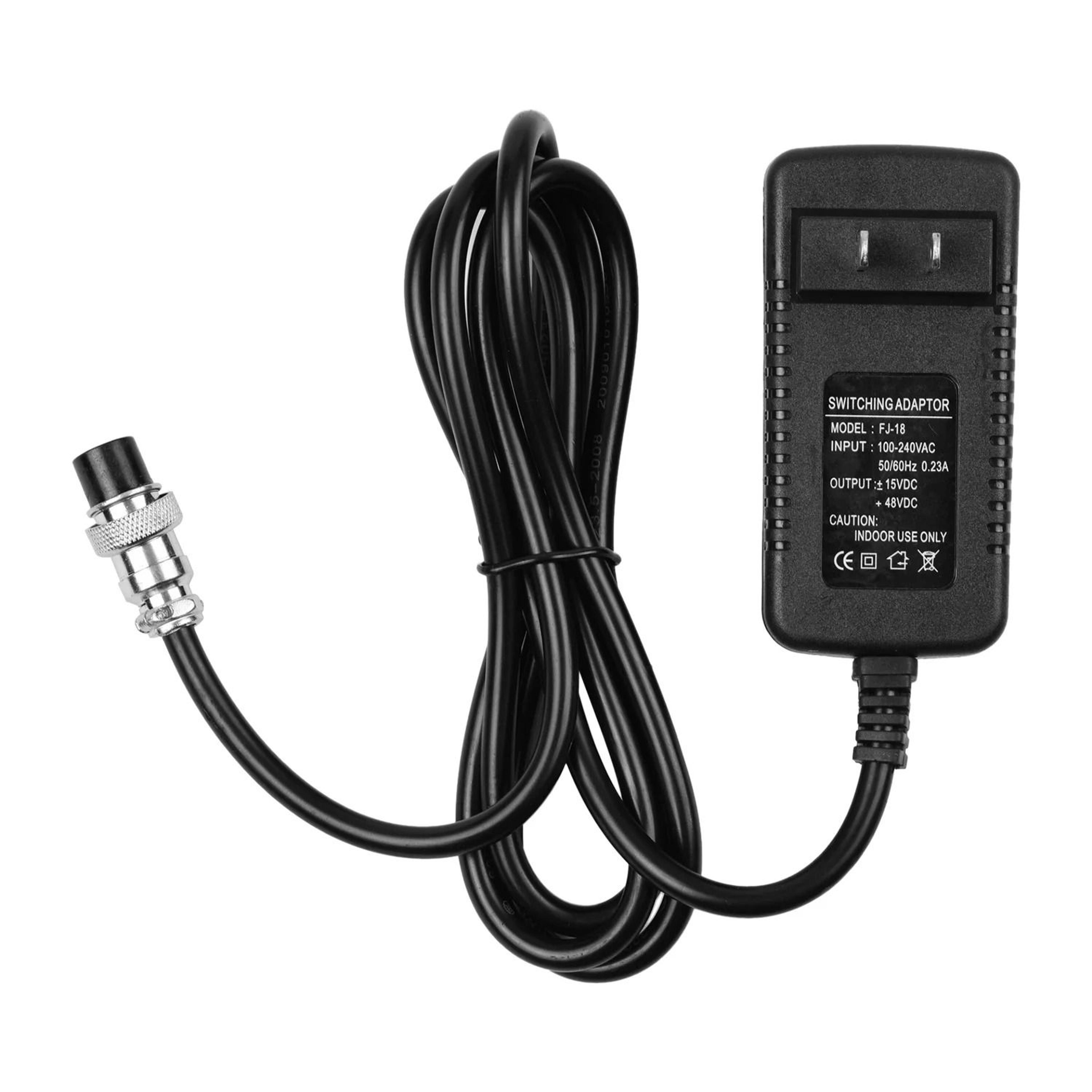 15v 230ma 4 pin power adapter for audio mixing consoles