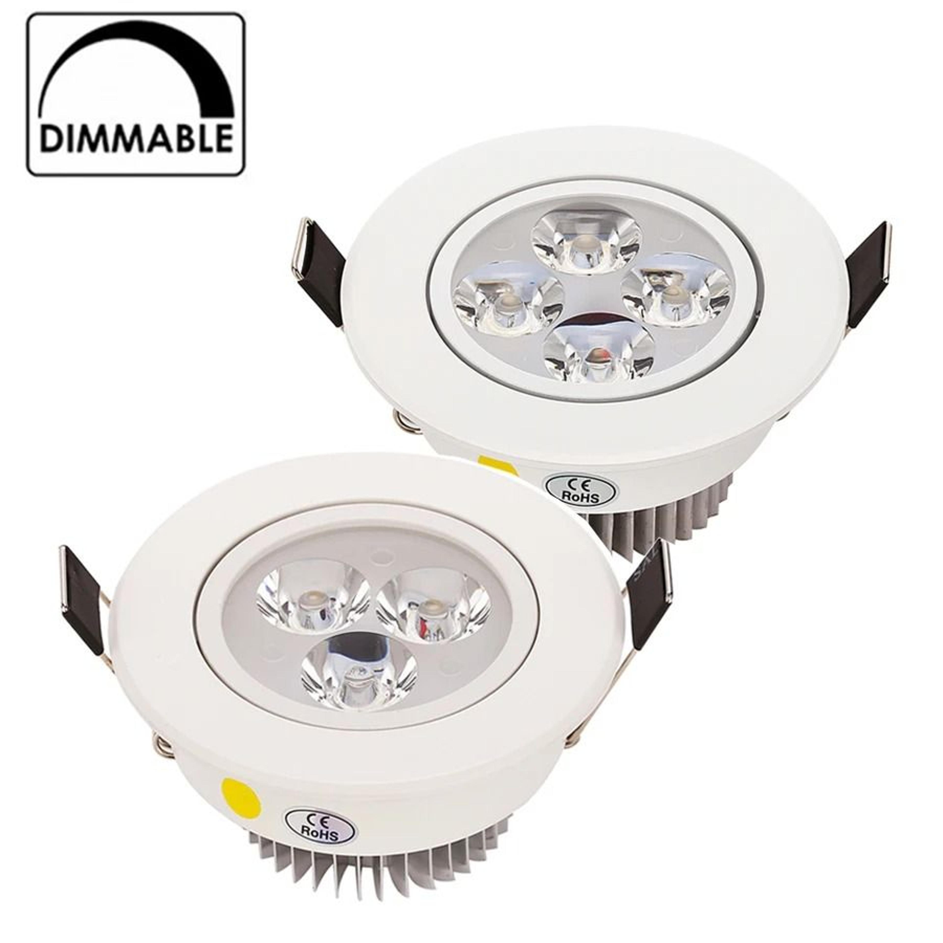 9w 12w 15w dimmable led recessed downlight for ceiling lighting