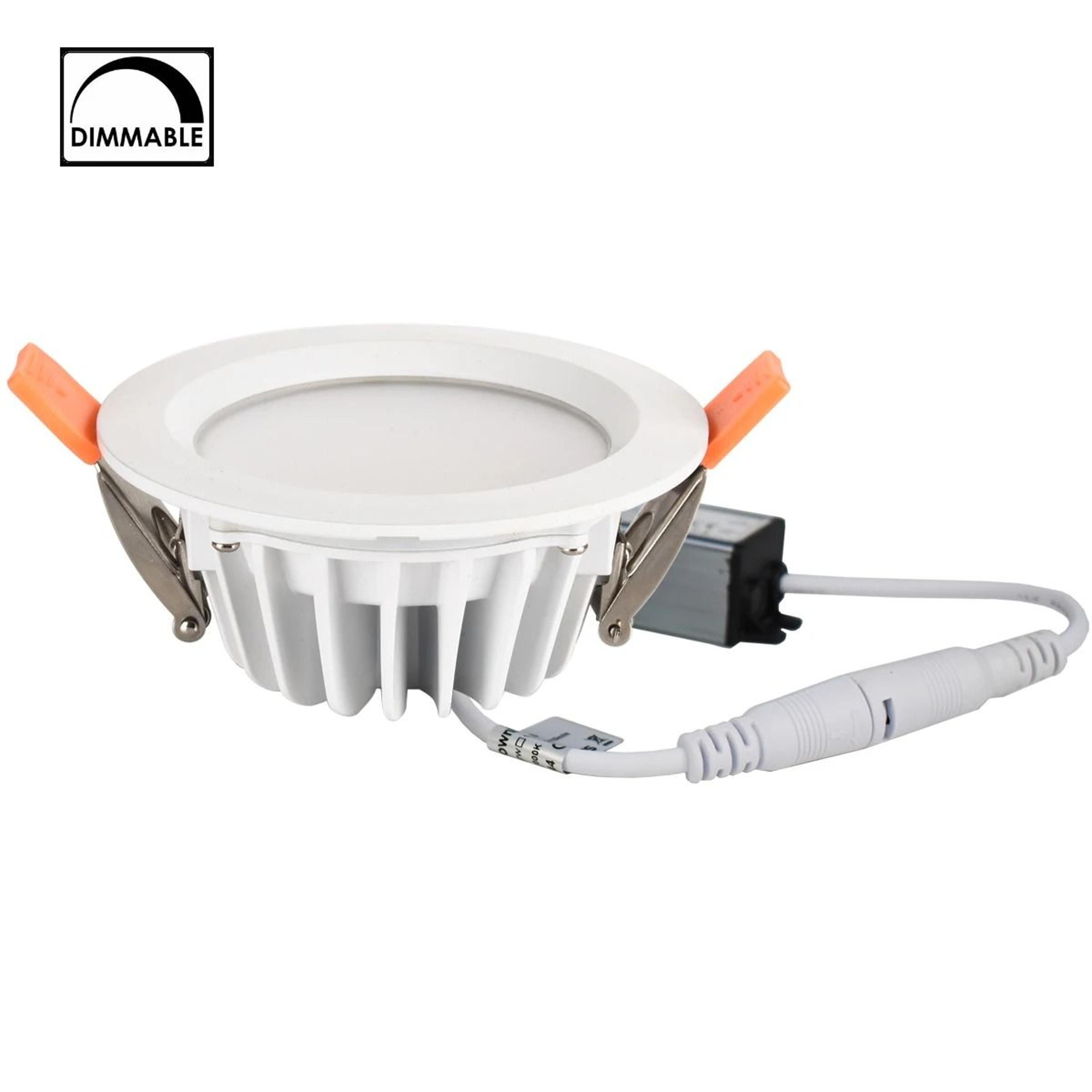 ip65 waterproof dimmable led recessed bathroom downlight