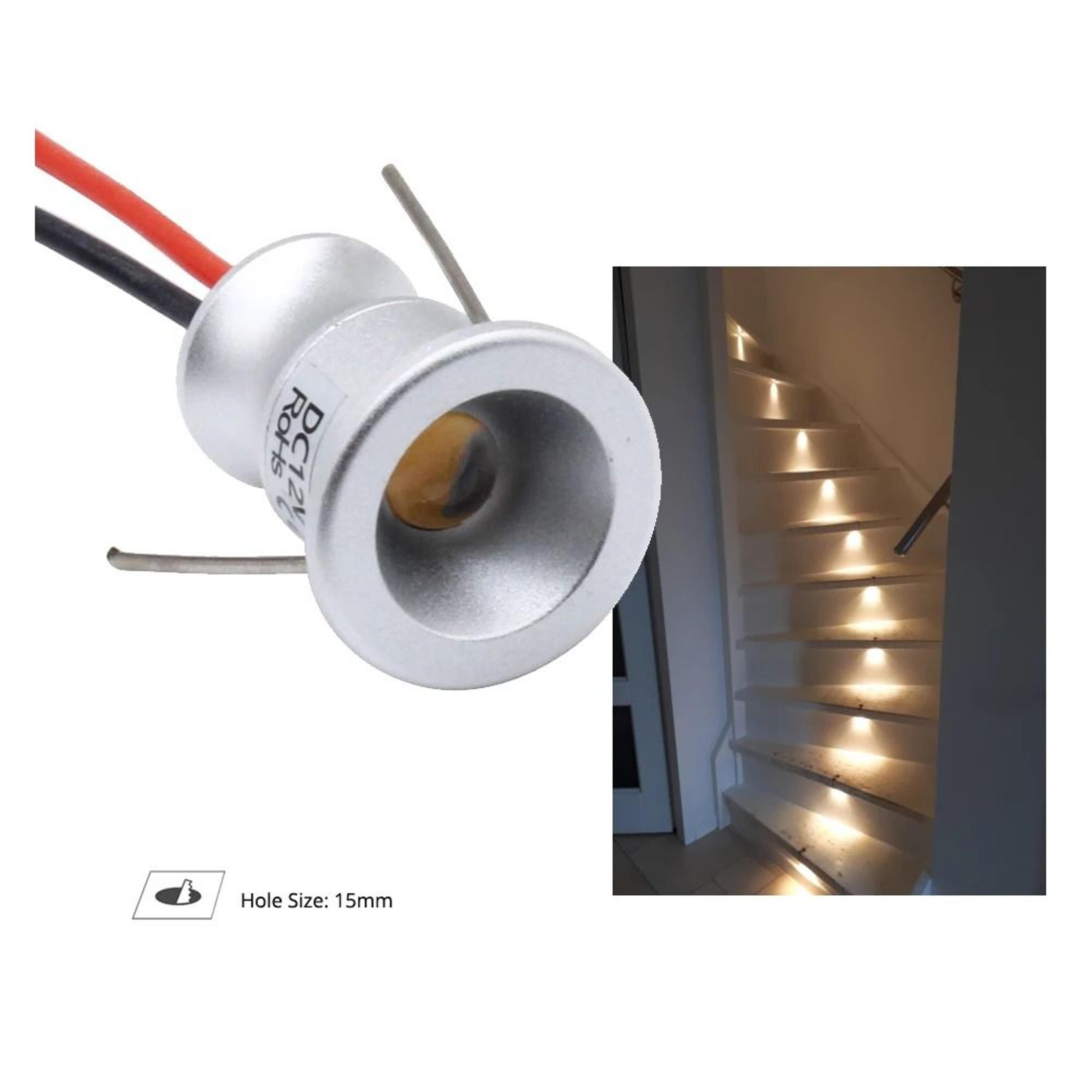 1w ip65 waterproof mini led spotlight 12v high temperature resistant