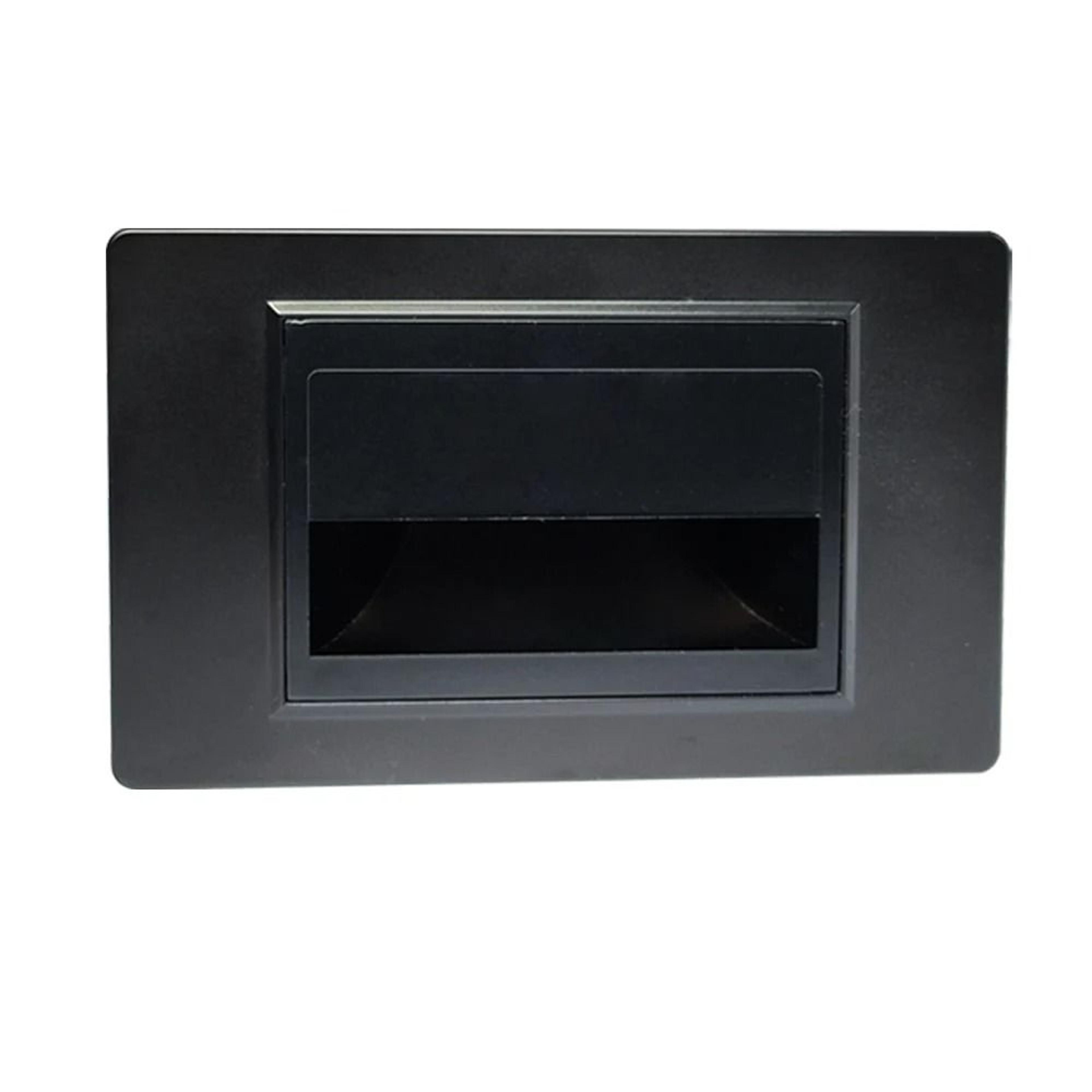 recessed led step light with pir motion sensor for stairs and closets