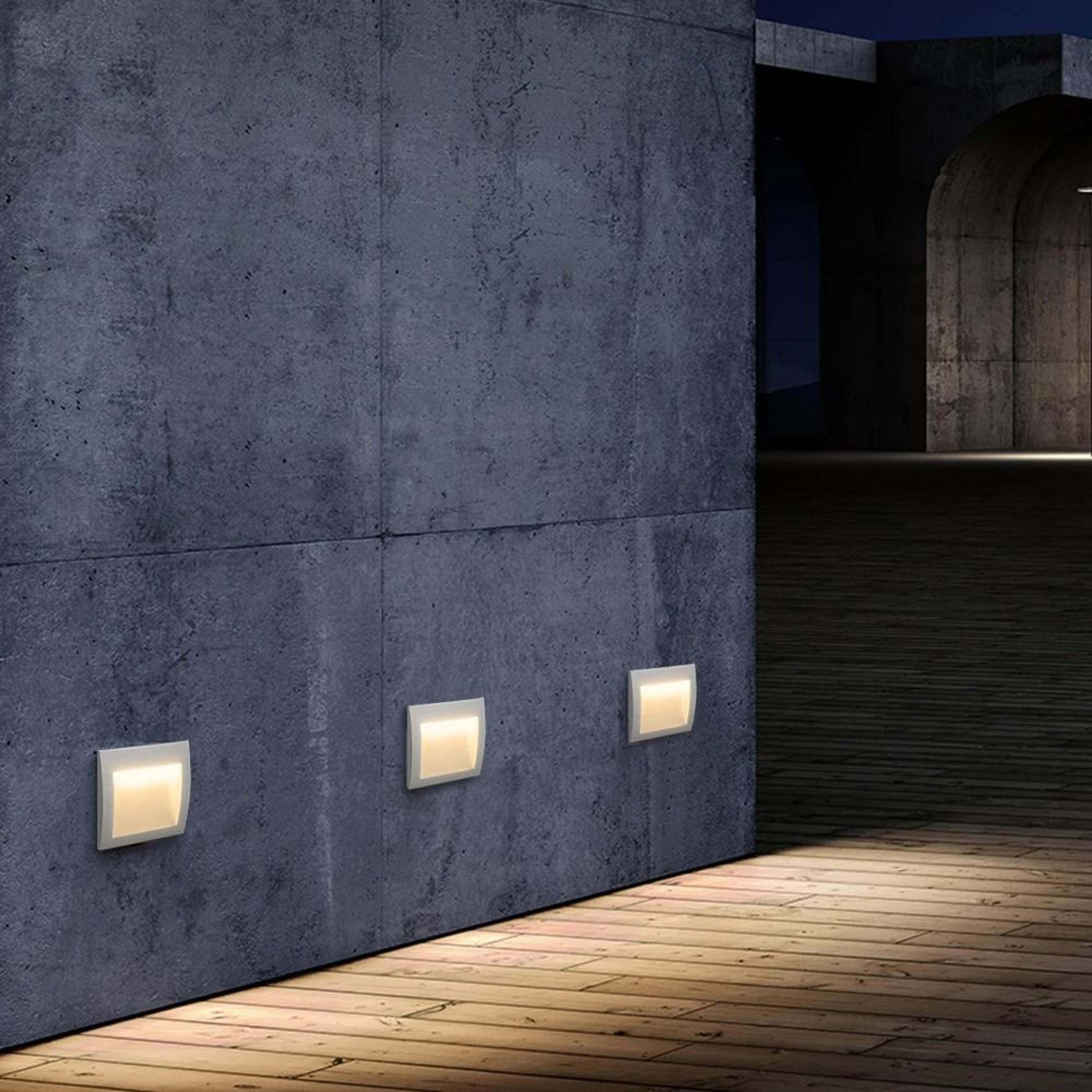 waterproof outdoor led stair step wall light for garden