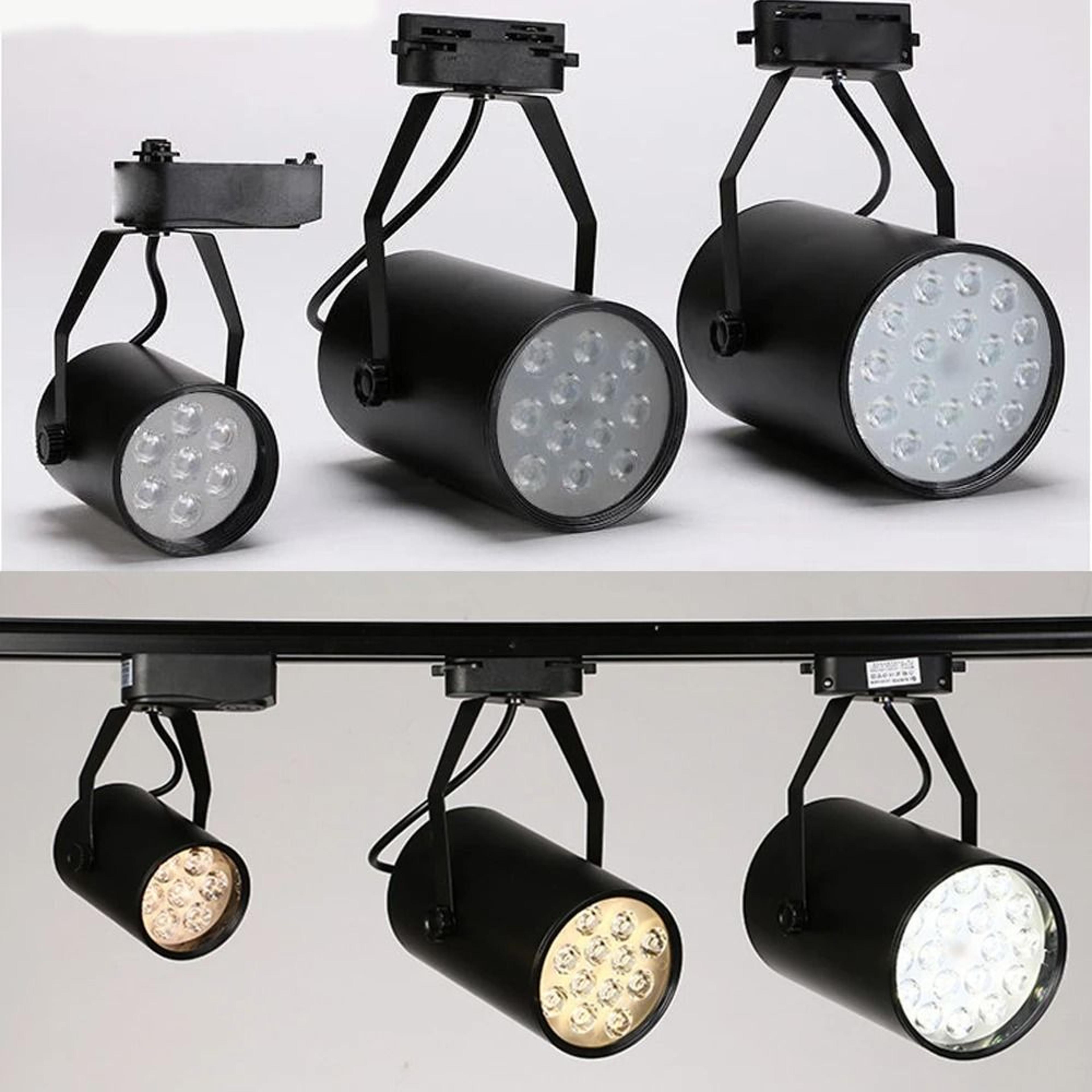 adjustable cob led track spotlight for home shop and hotel lighting
