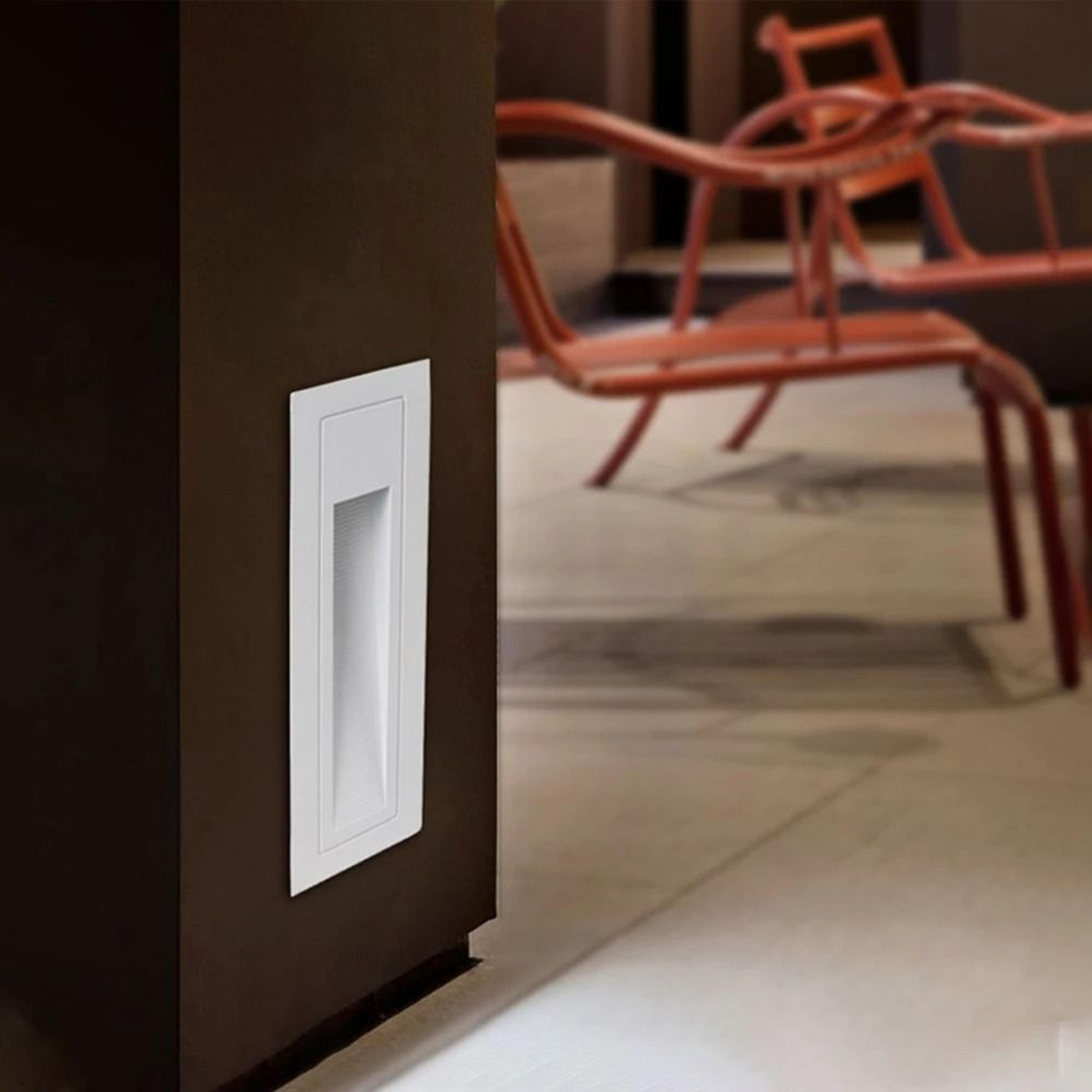 waterproof recessed led stair step light for outdoor decks and balconies