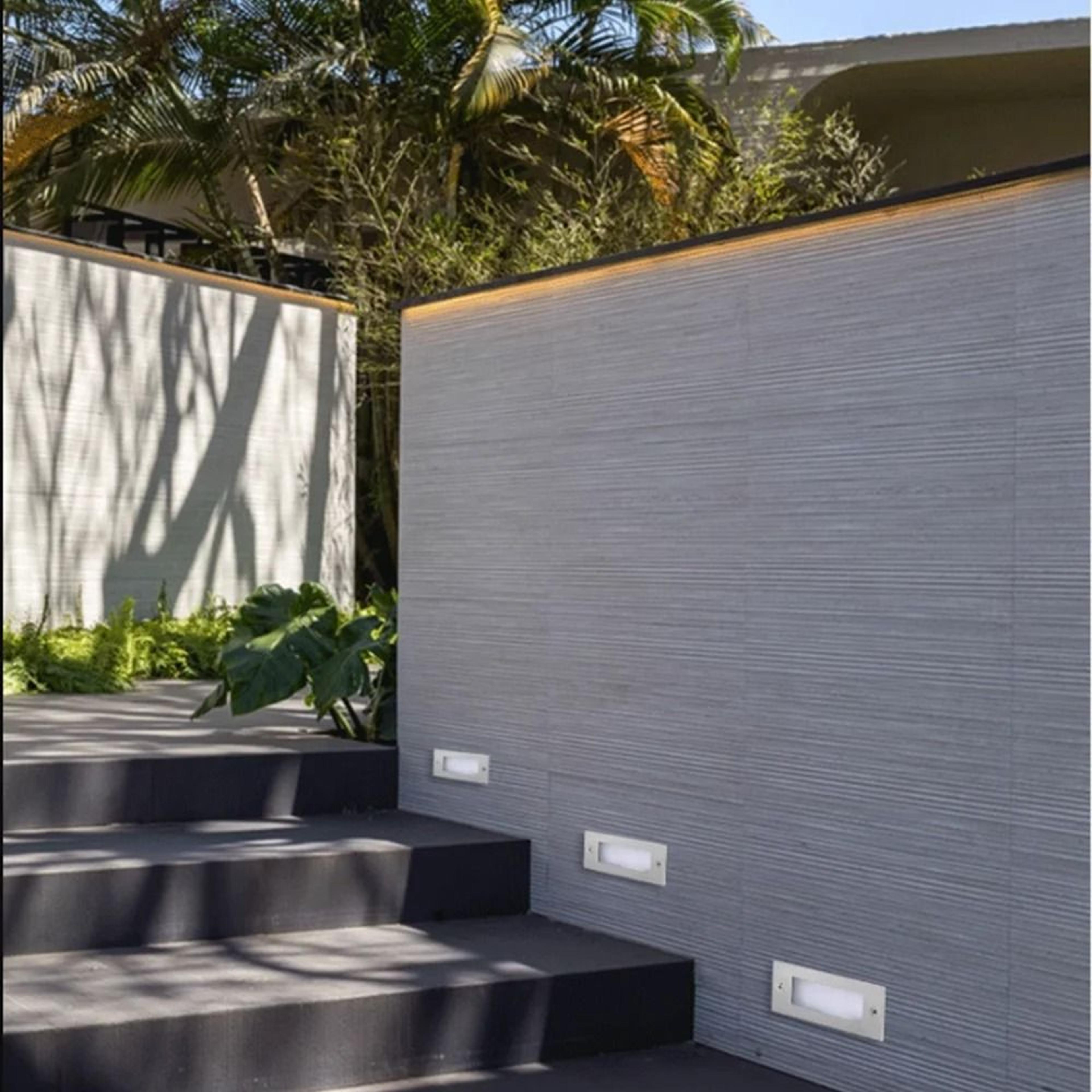 waterproof recessed led outdoor stair step light for pathways and balconies