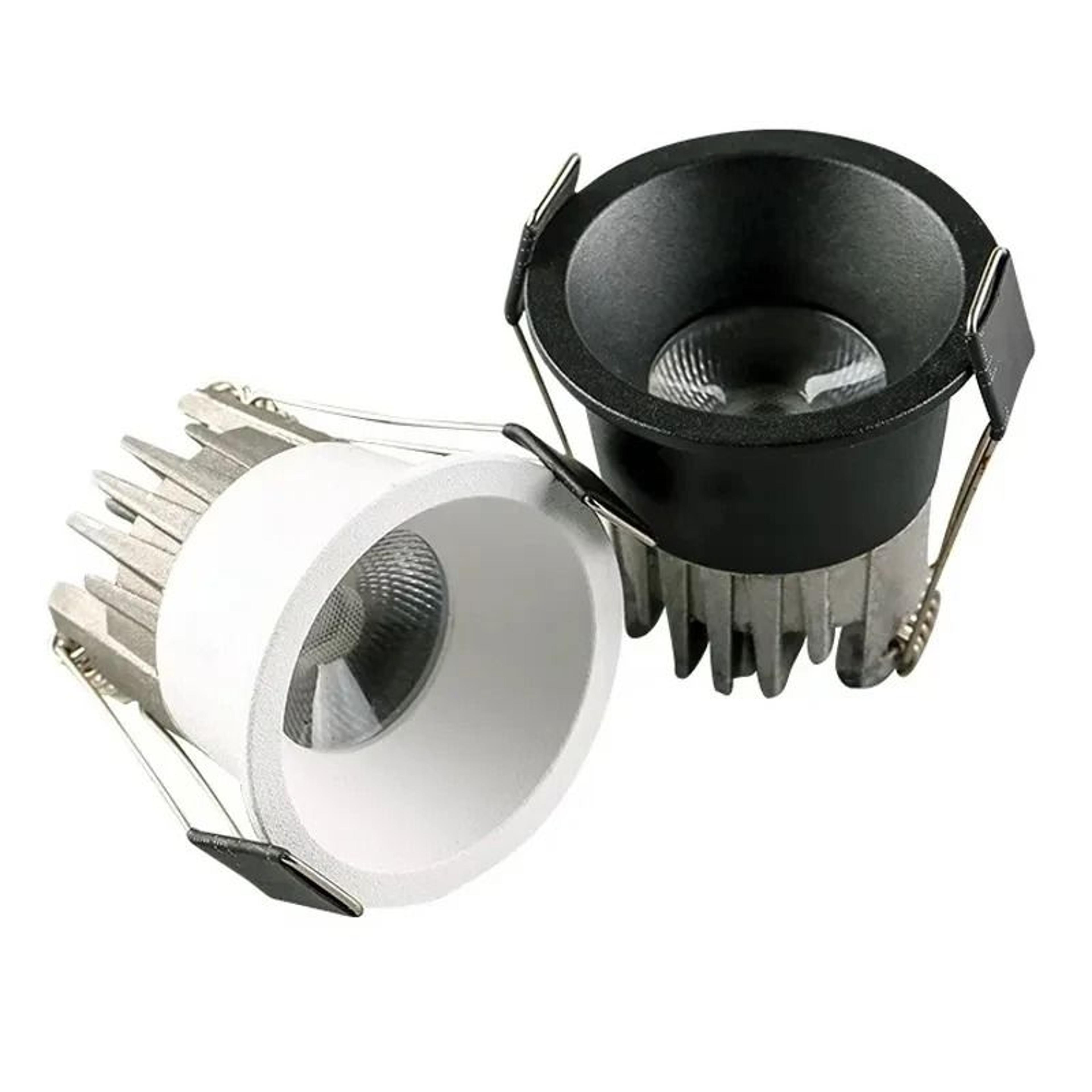 3w 5w dimmable mini cob led recessed ceiling downlight with anti-glare design