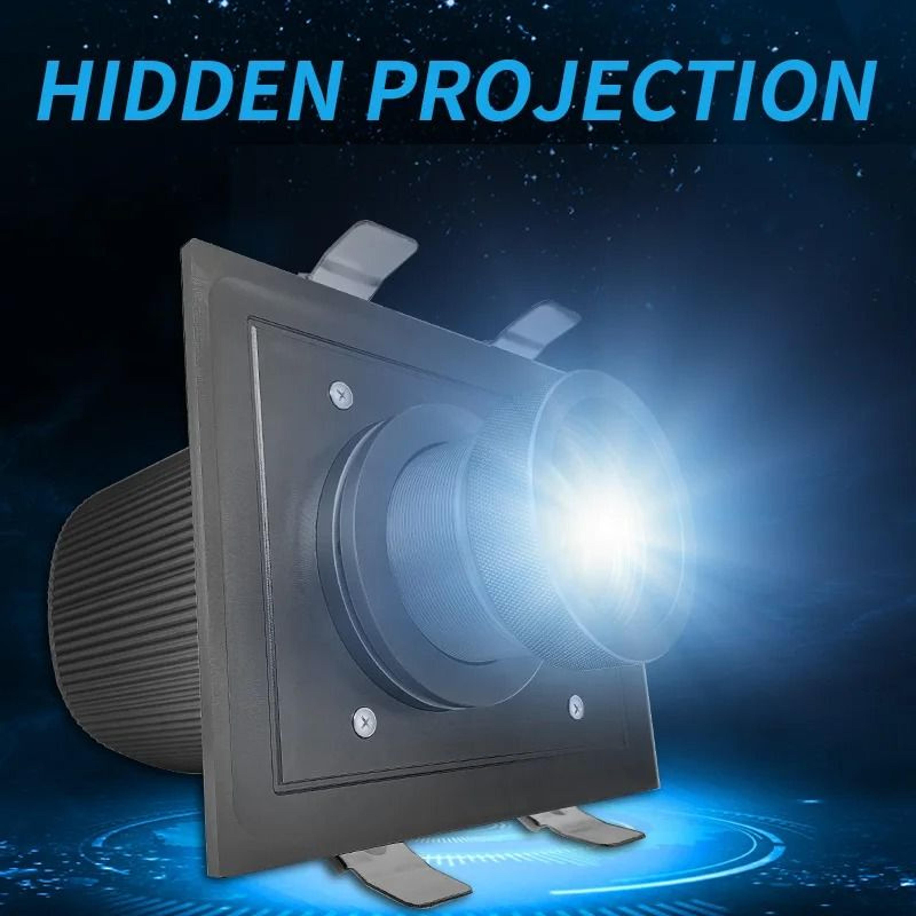 waterproof recessed led water ripple projection light for home and pool decor