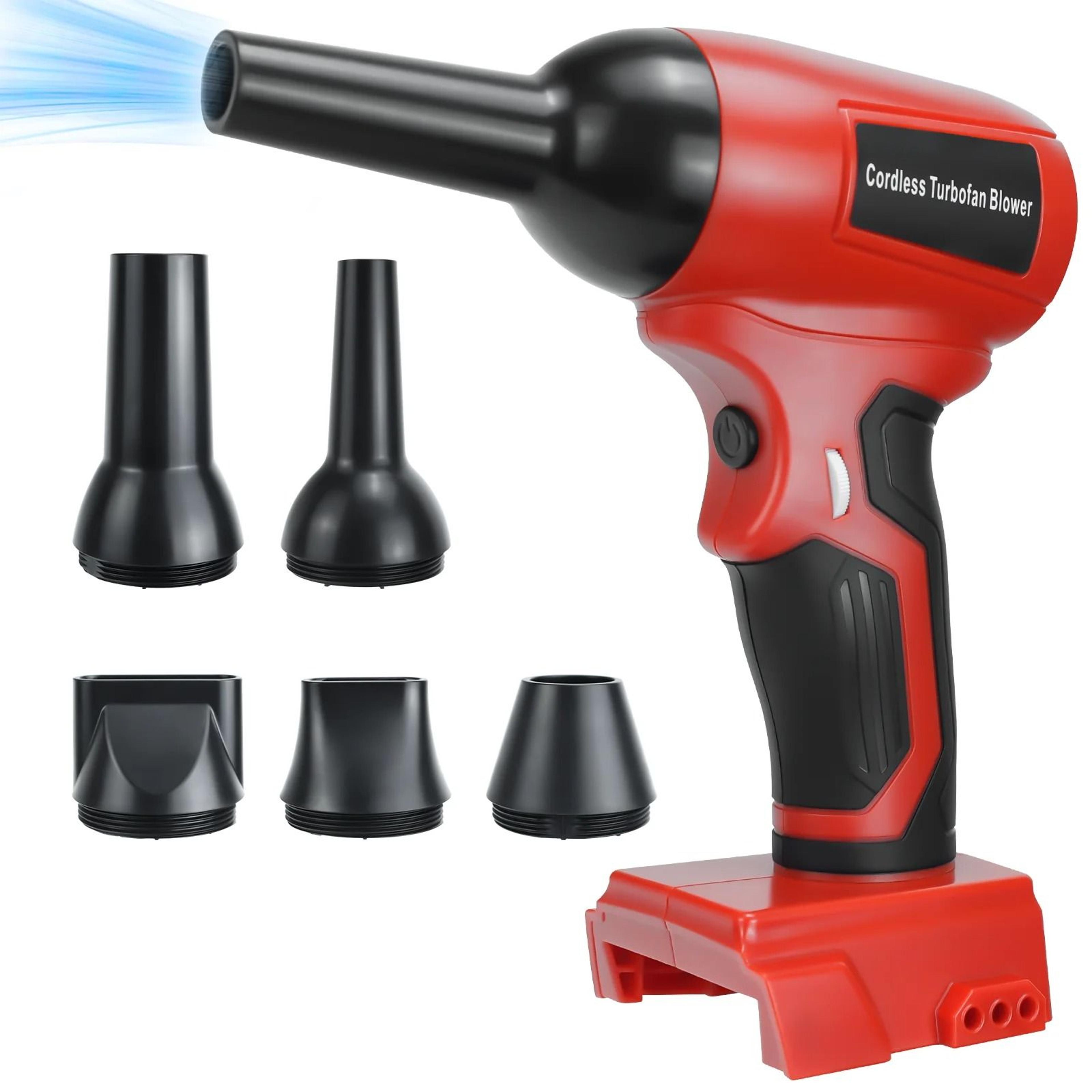 130000rpm brushless cordless turbo jet air blower for milwaukee 18v batteries