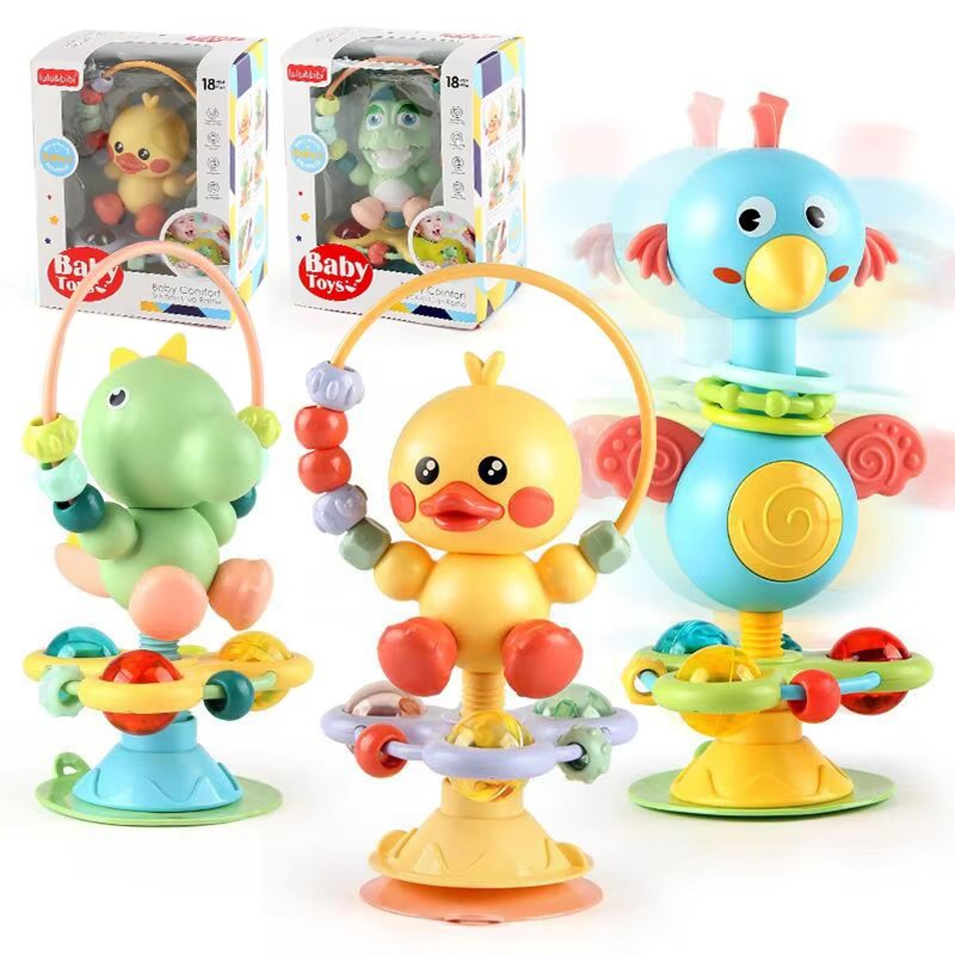 soothespin suction cup musical high chair toy