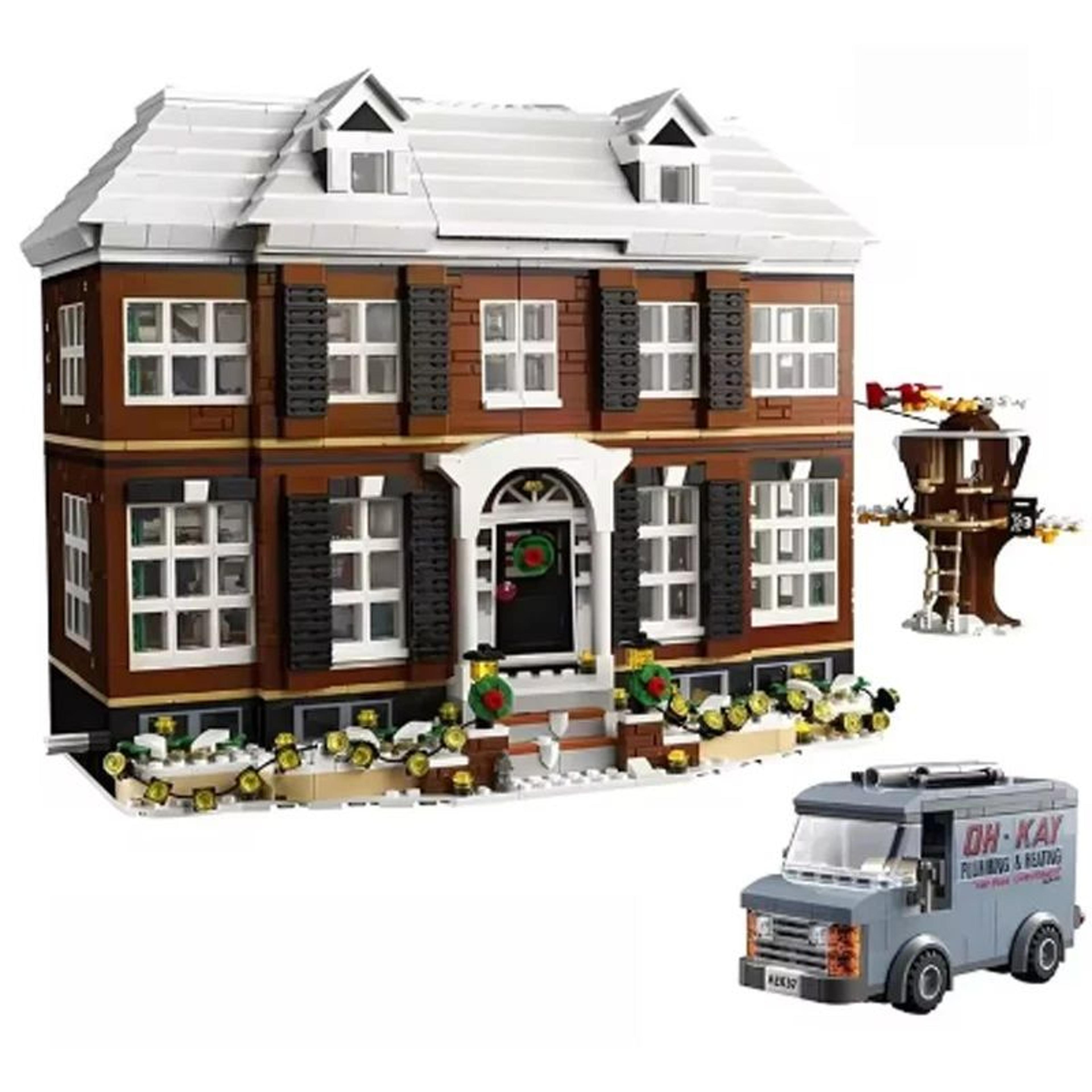 home alone movie house building set – 3955 piece model building kit for kids & collectors