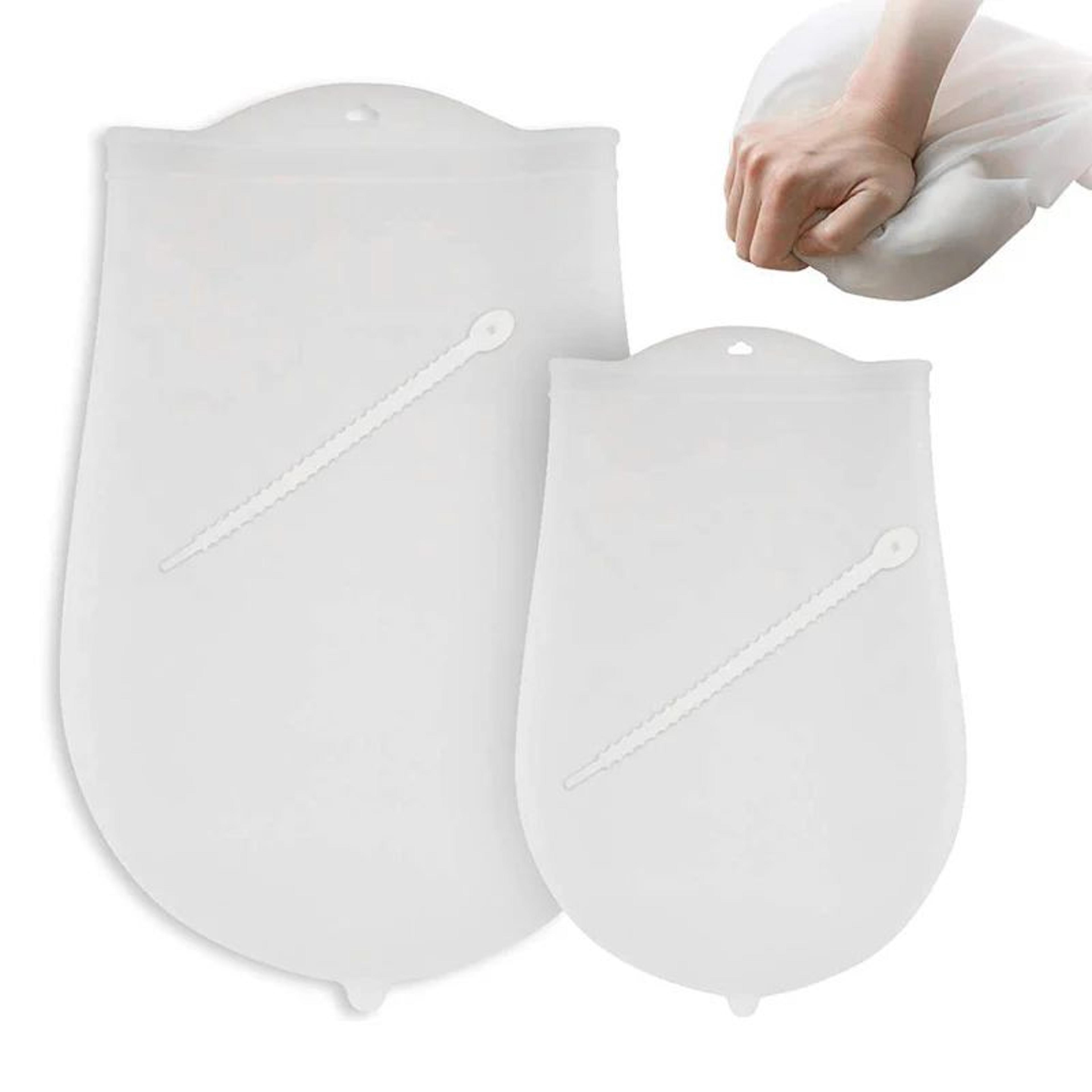 silicone dough kneading bag – mess-free dough mixer bag for bread, pizza & pastry