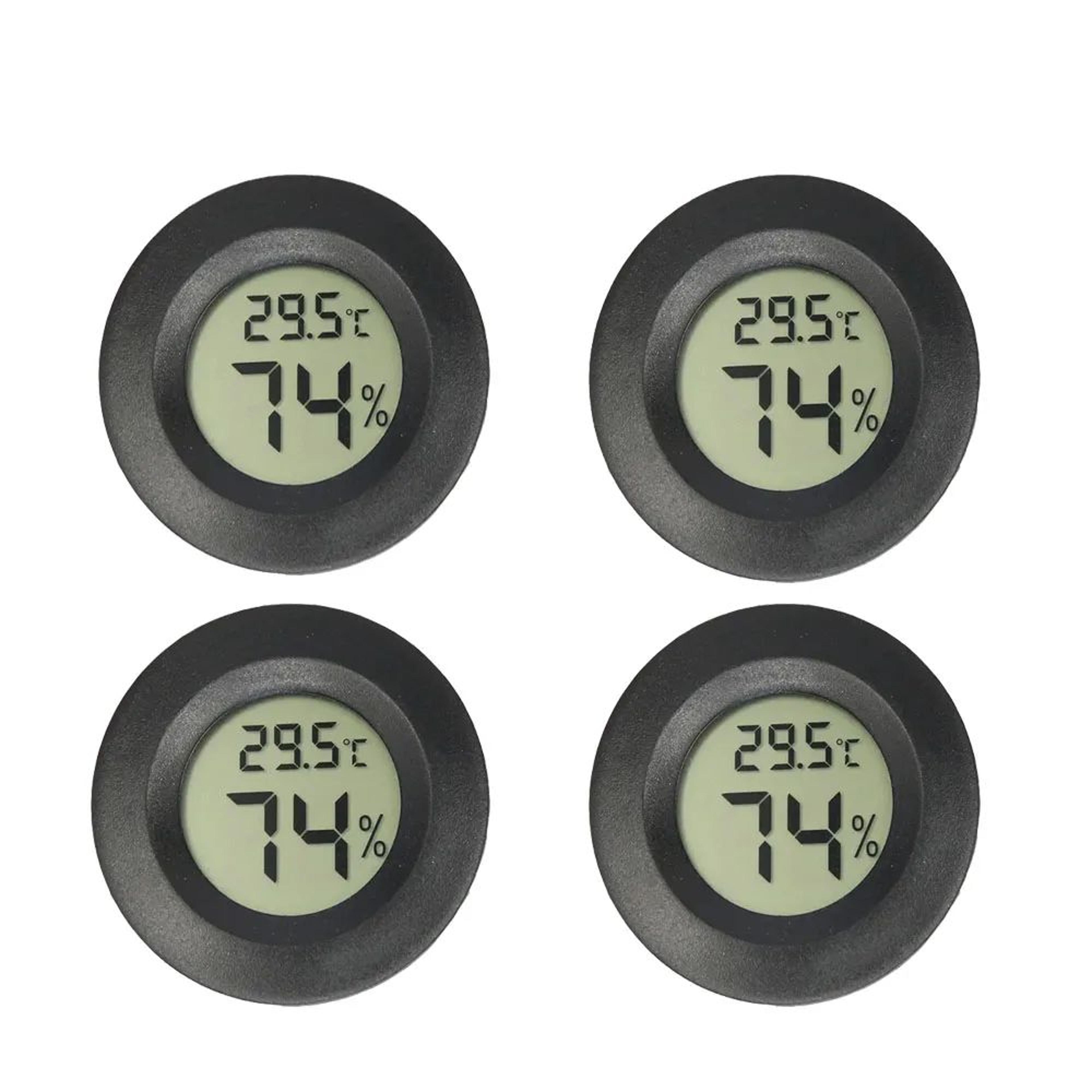 mini digital hygrometer thermometer – indoor temperature and humidity monitor (lcd display)