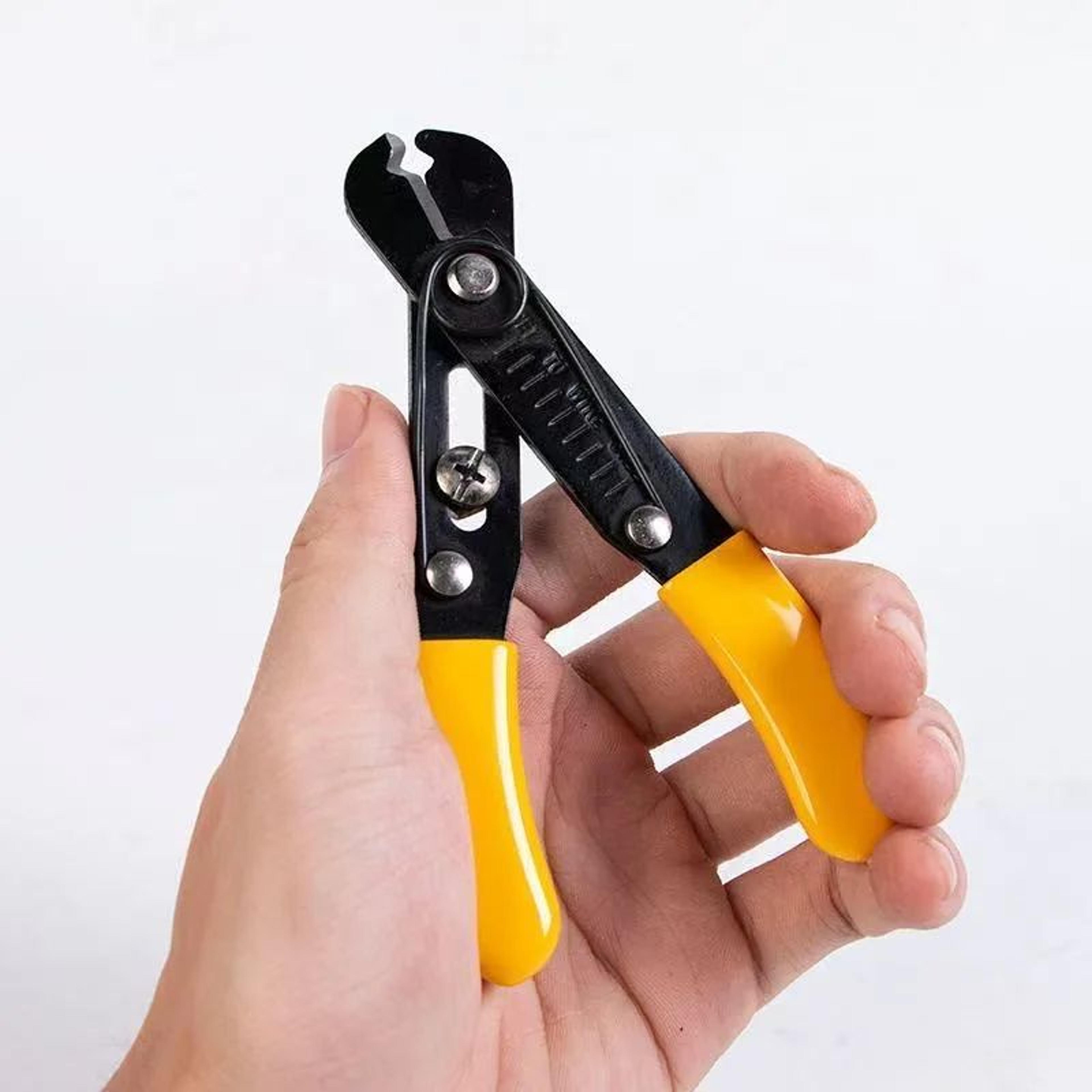 precision jewelry chain clamp pliers & adjustable jewelry making tool for cutting, opening, and riveting
