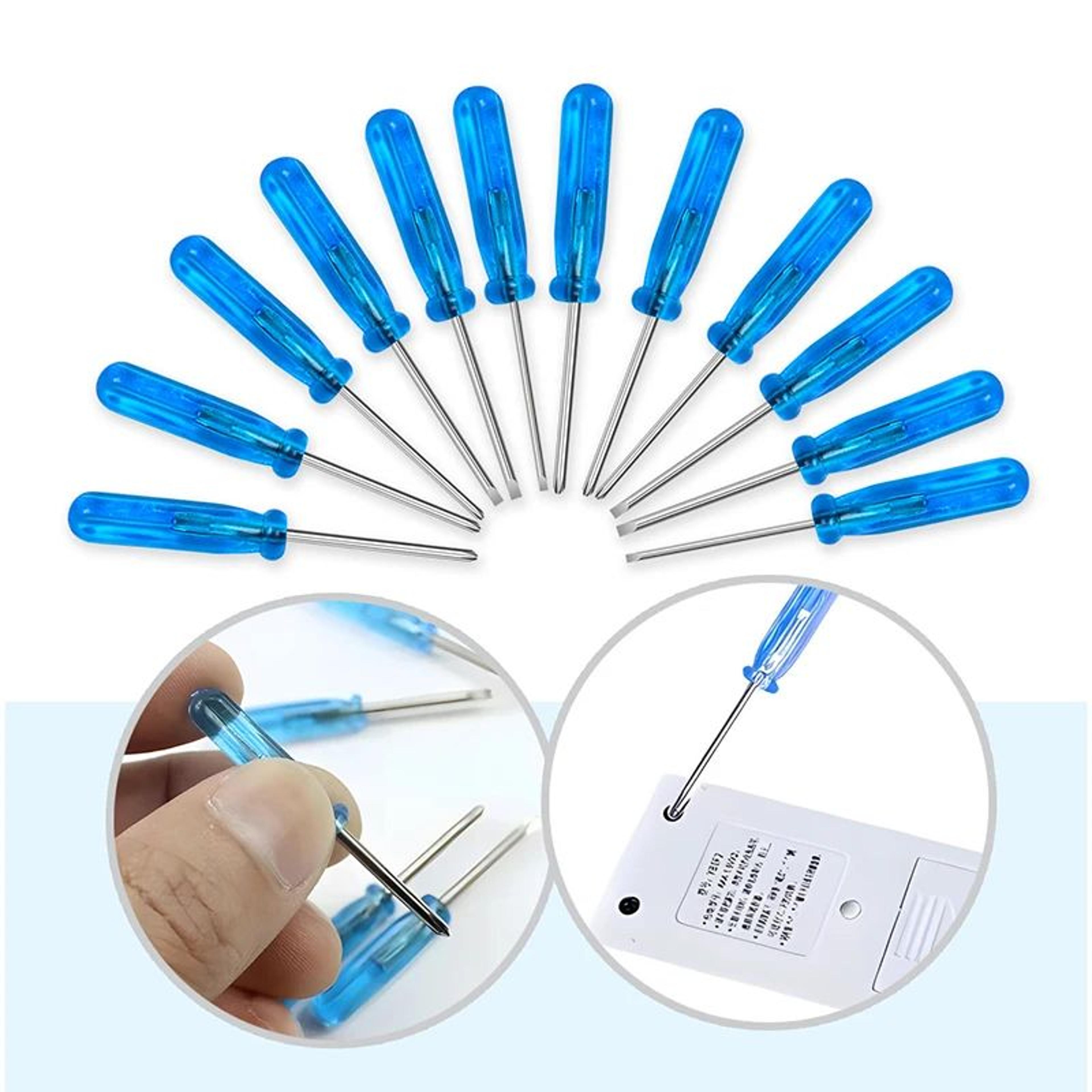 mini precision screwdriver set – 6-piece flat head repair tools for mobile devices