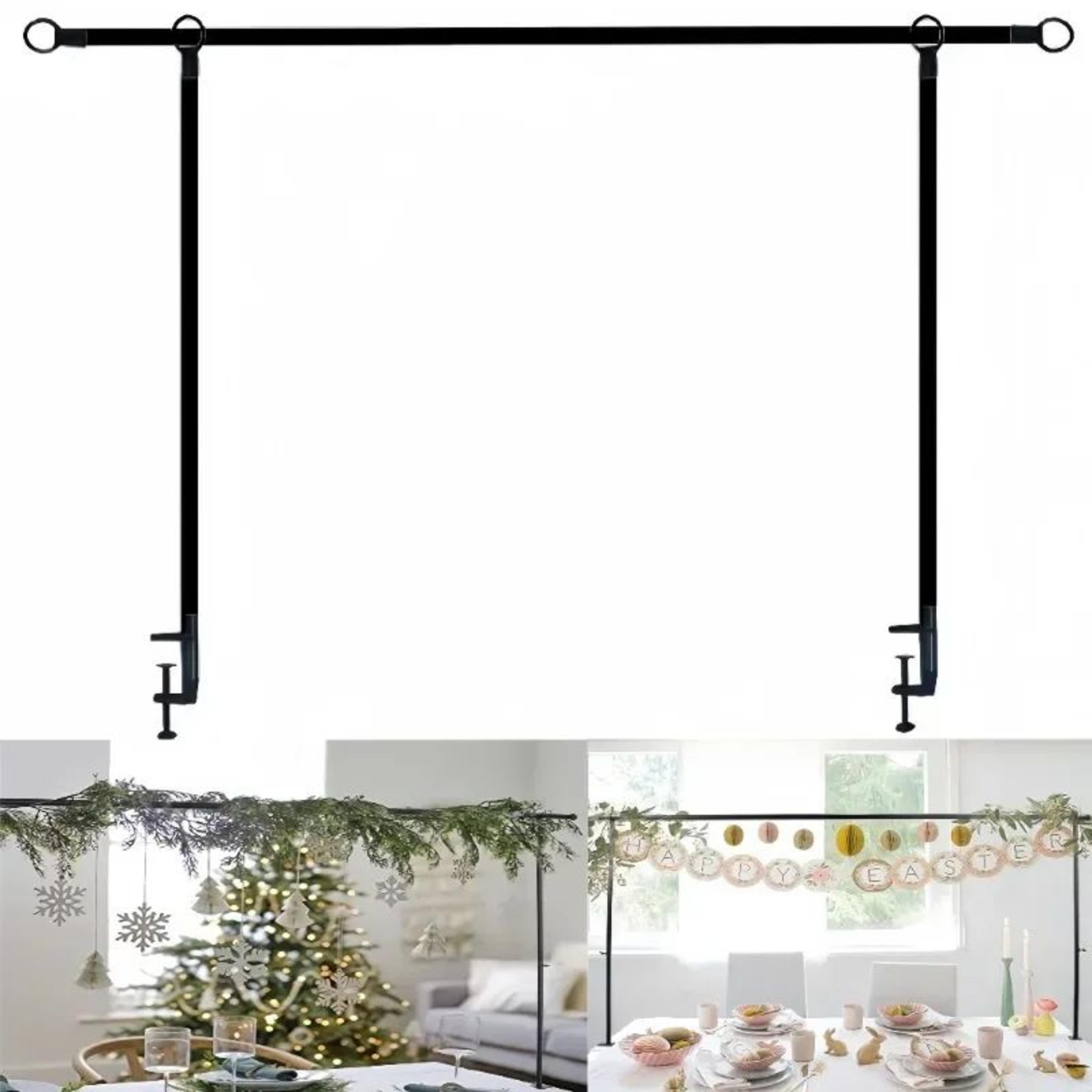 adjustable iron balloon arch stand for weddings, parties & event decor