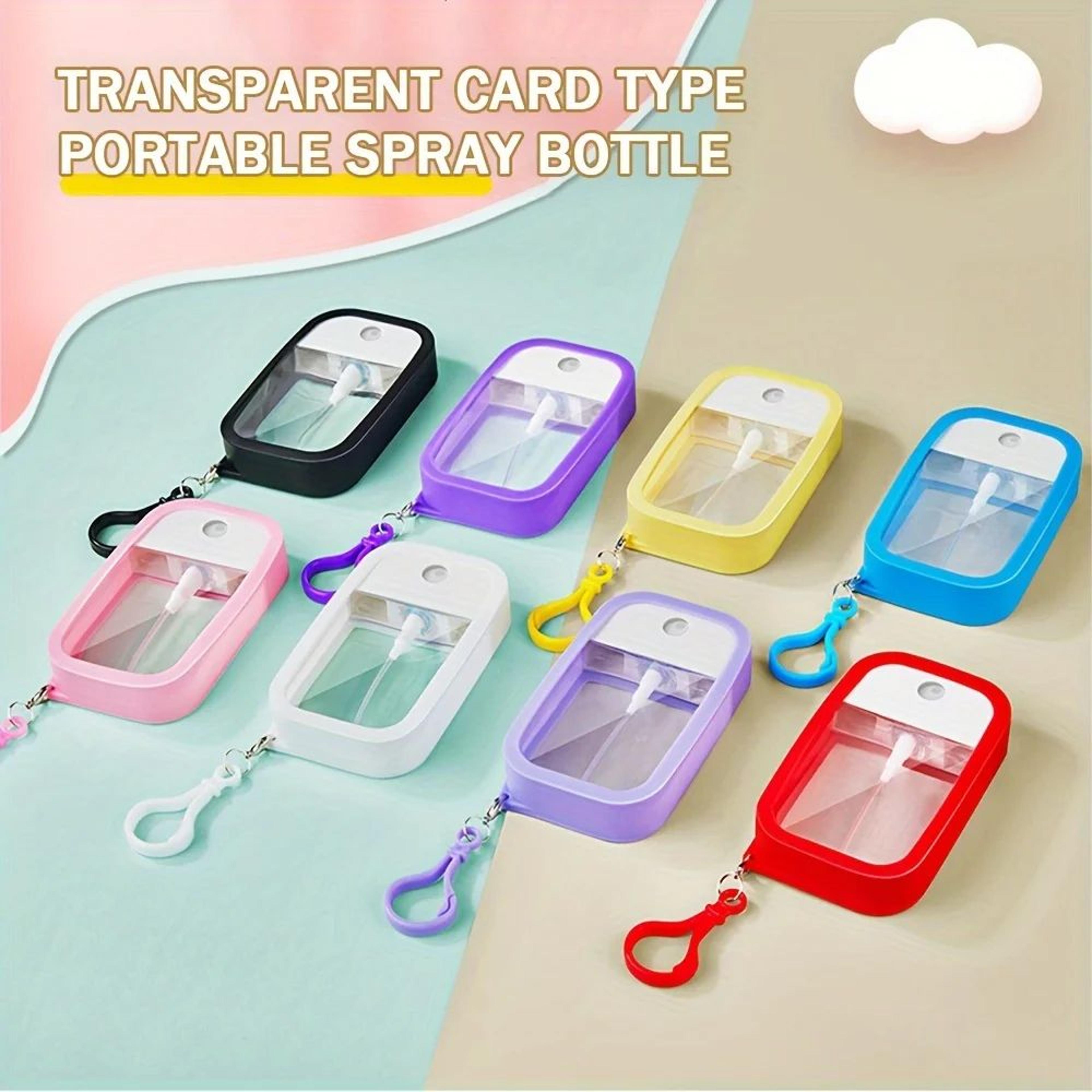 45ml refillable travel perfume spray bottle with silicone case