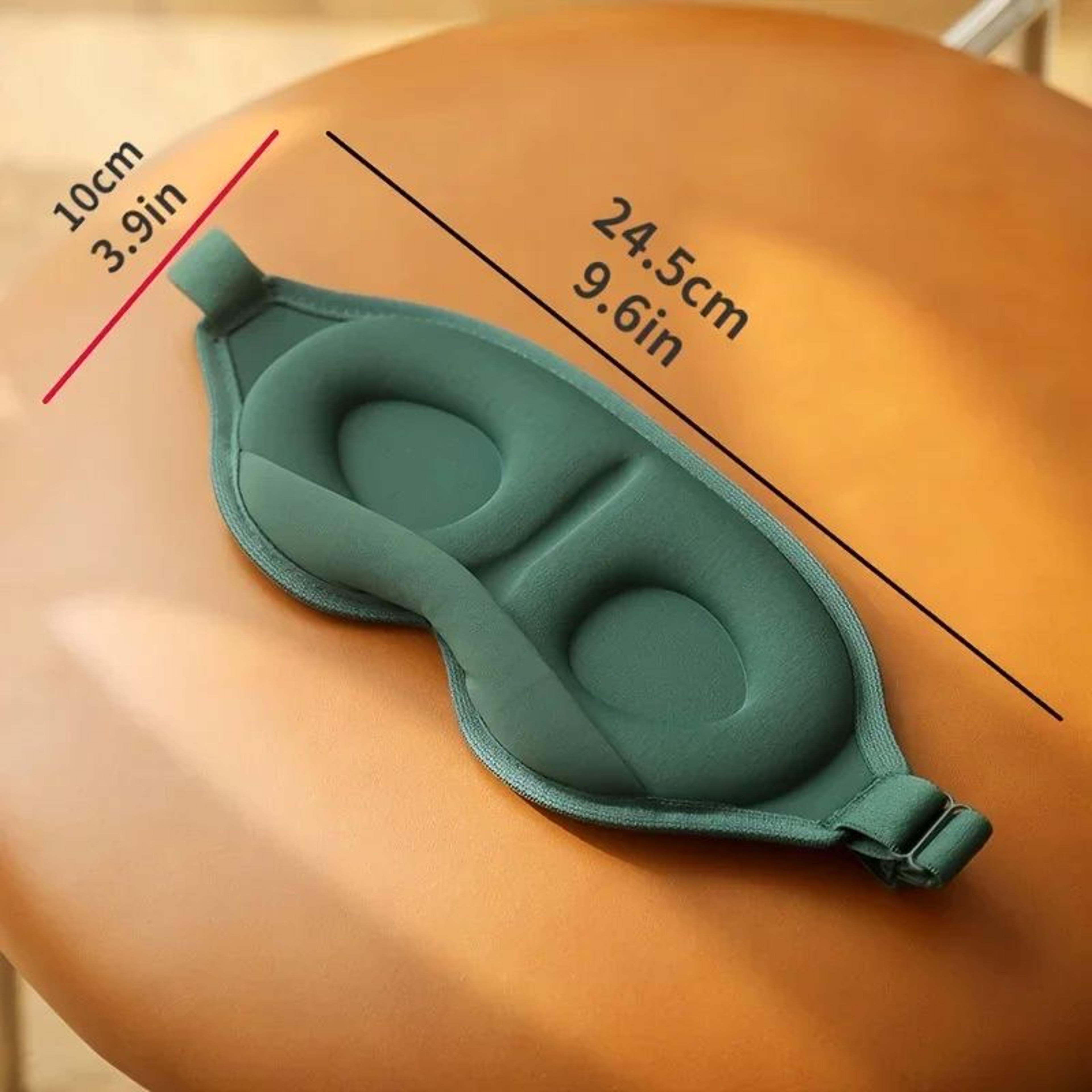 3d contoured sleep eye mask – breathable 3d sleep mask for deep rest and light blocking