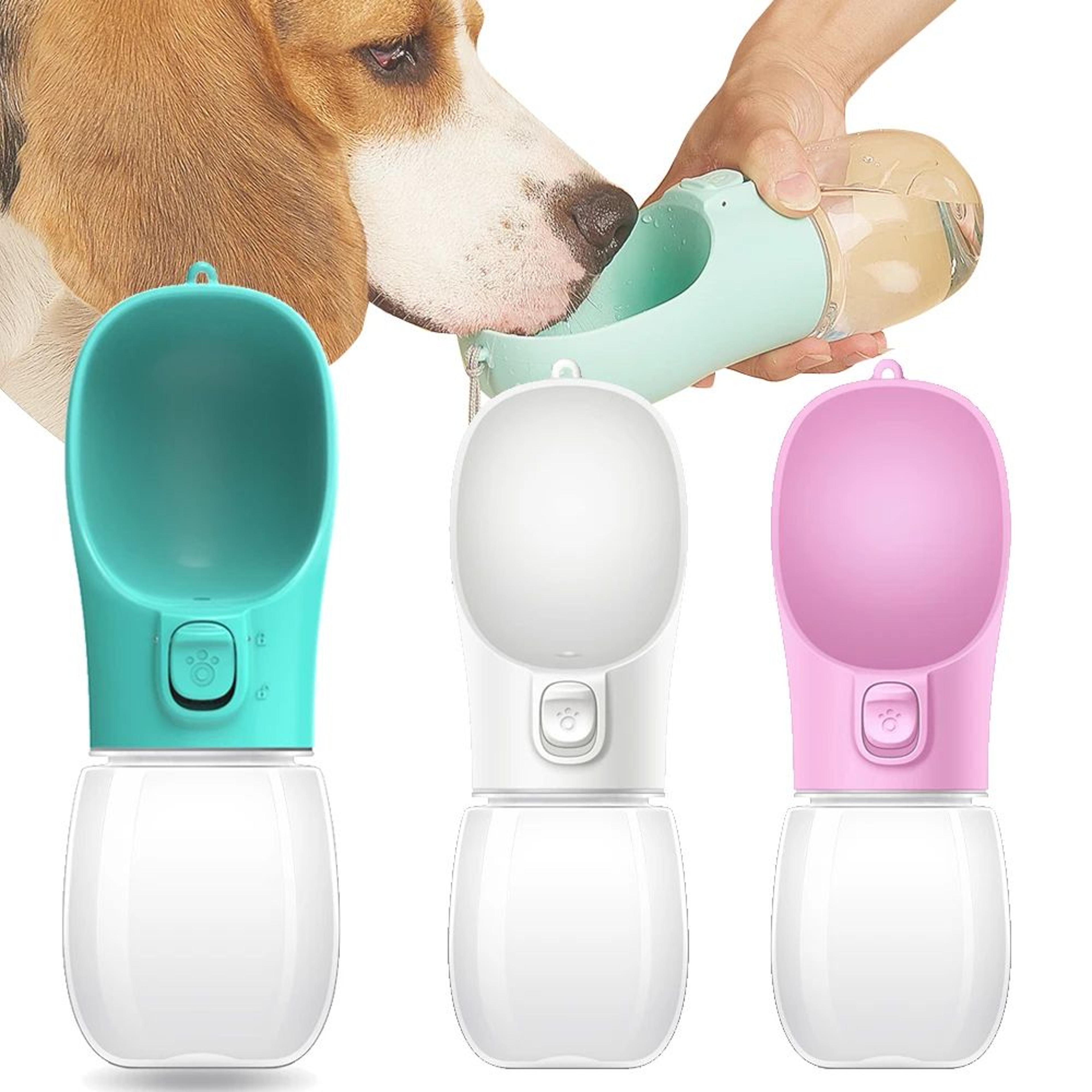 portable dog travel water bottle – leak-proof pet hydration bottle for walking & outdoor adventures