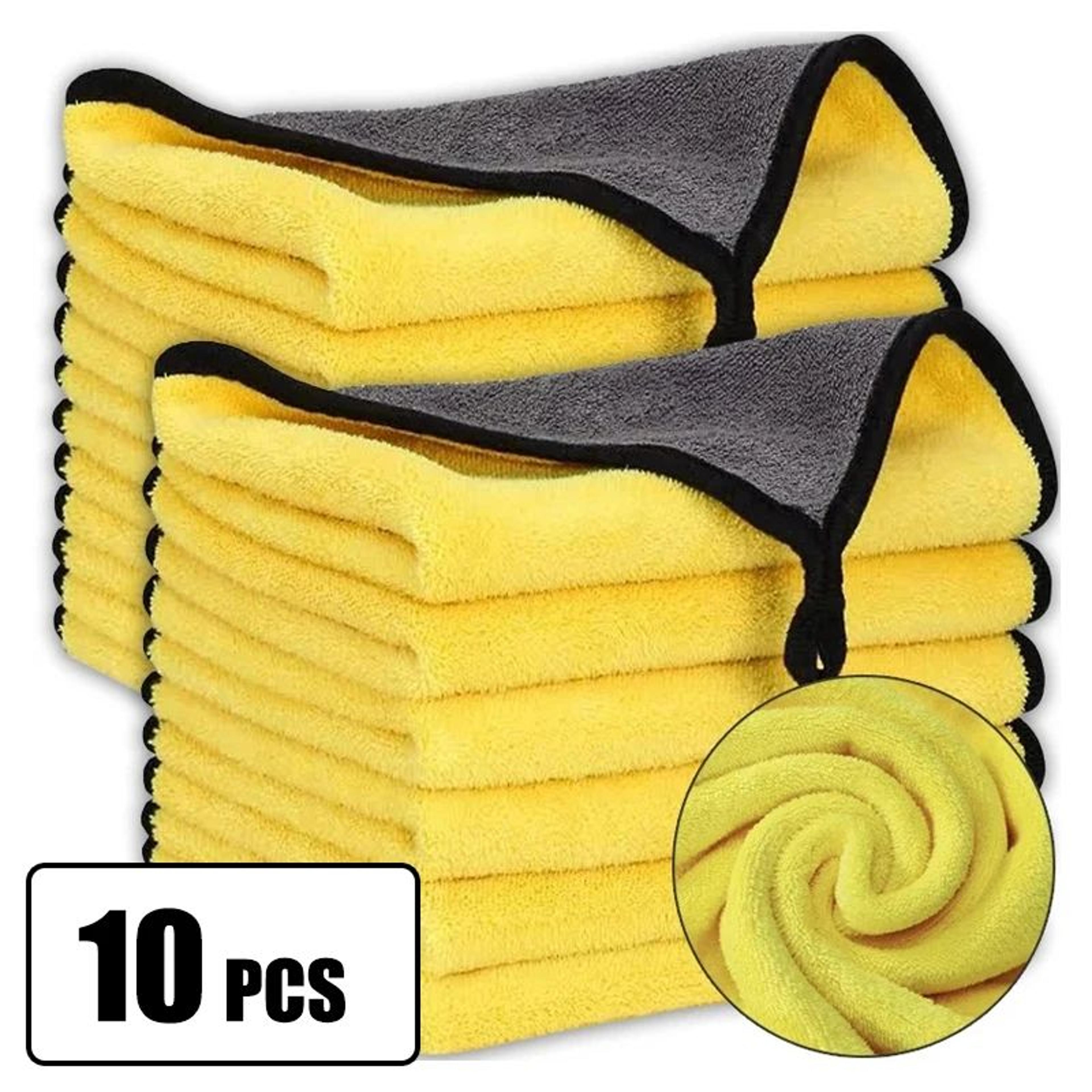 ultrasoft microfiber car wash towel for scratch-free car detailing & drying