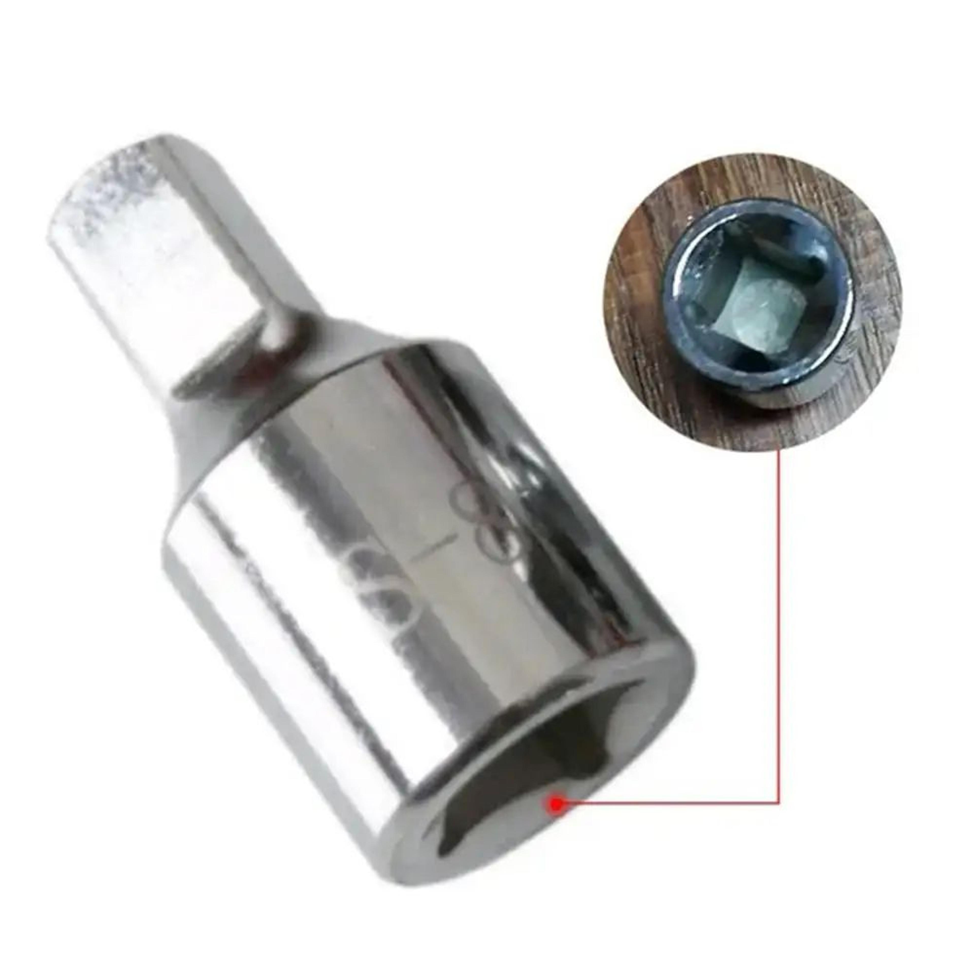 precision oil drain plug tool - 8mm square oil pan drain socket for renault & peugeot
