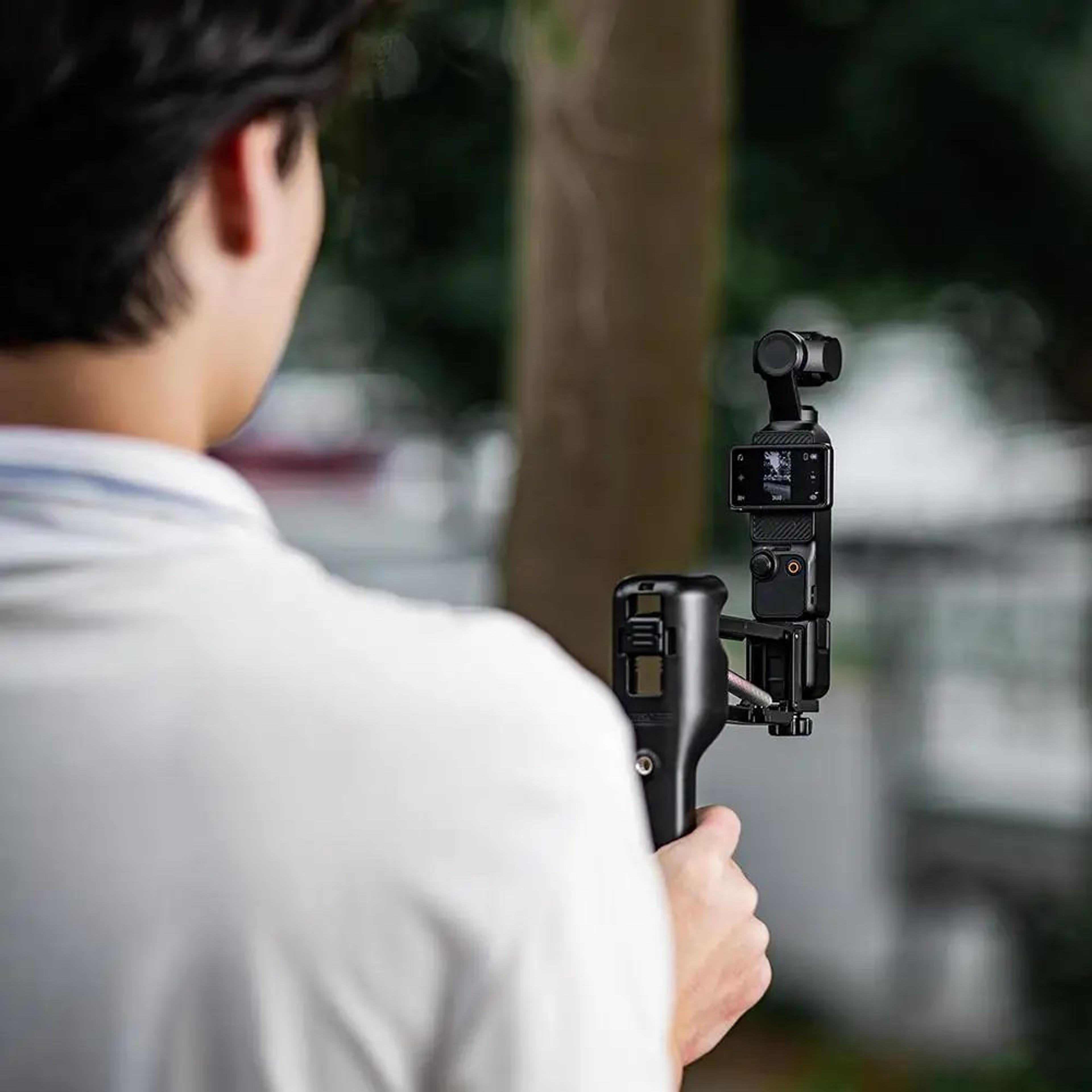 startrc dji osmo pocket 3 stabilizer - adjustable z-axis shock absorber for ultra-smooth handheld shots