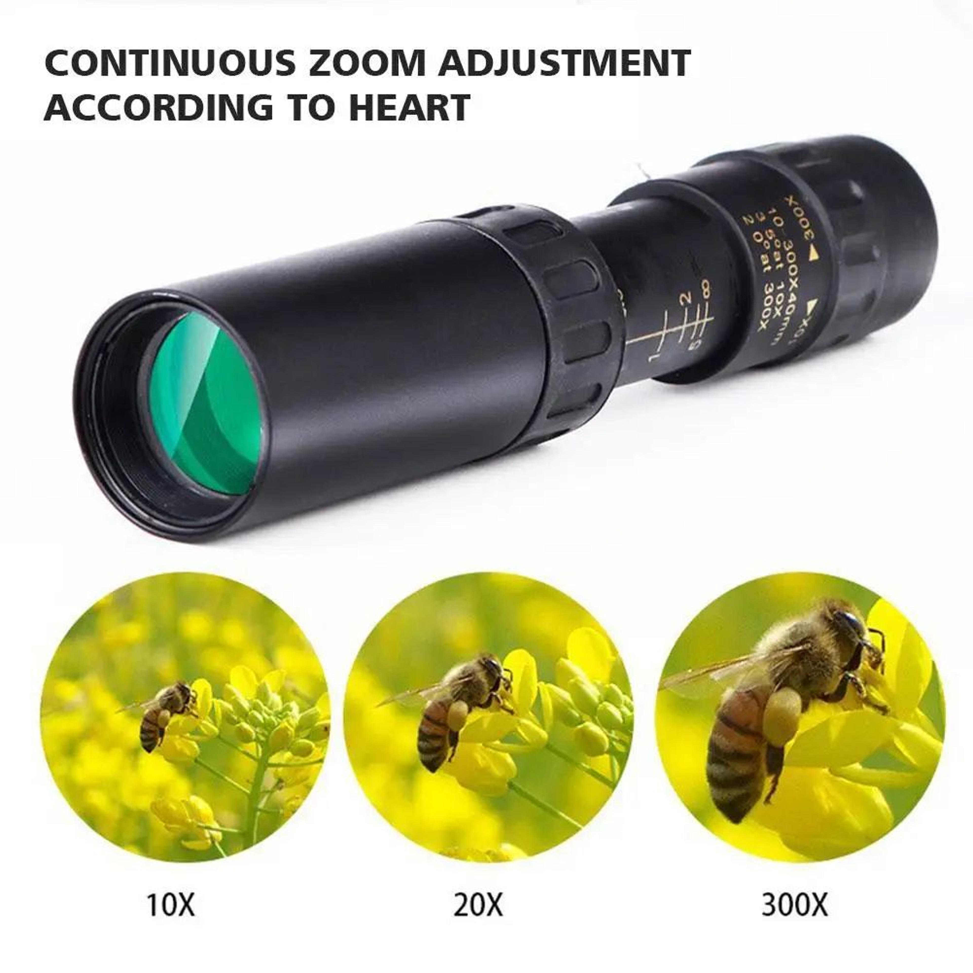 compact portable telescope - super zoom monocular for high-definition long-distance viewing