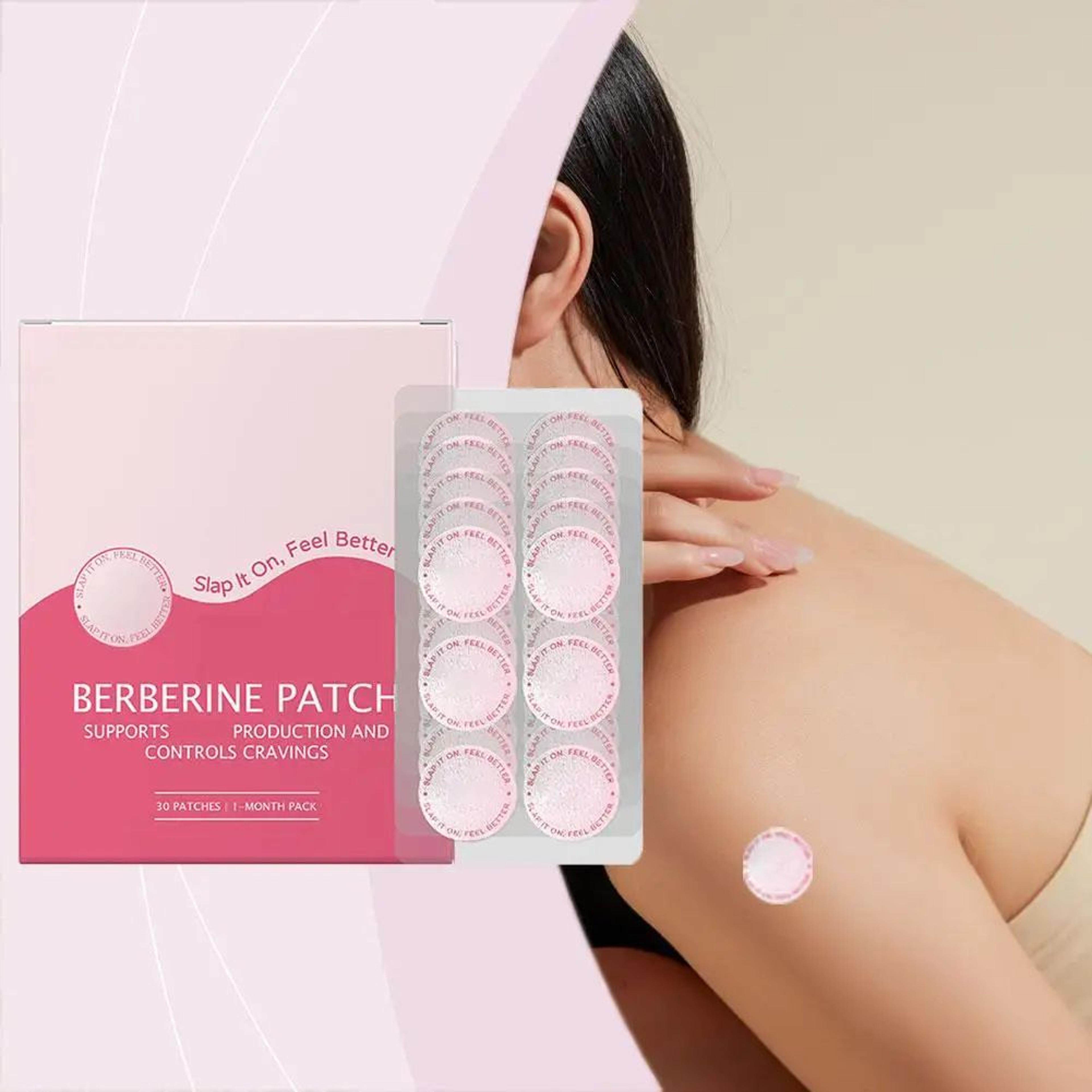 comfortglow body care patches - 30-pack daily care patches for gentle, nourishing comfort