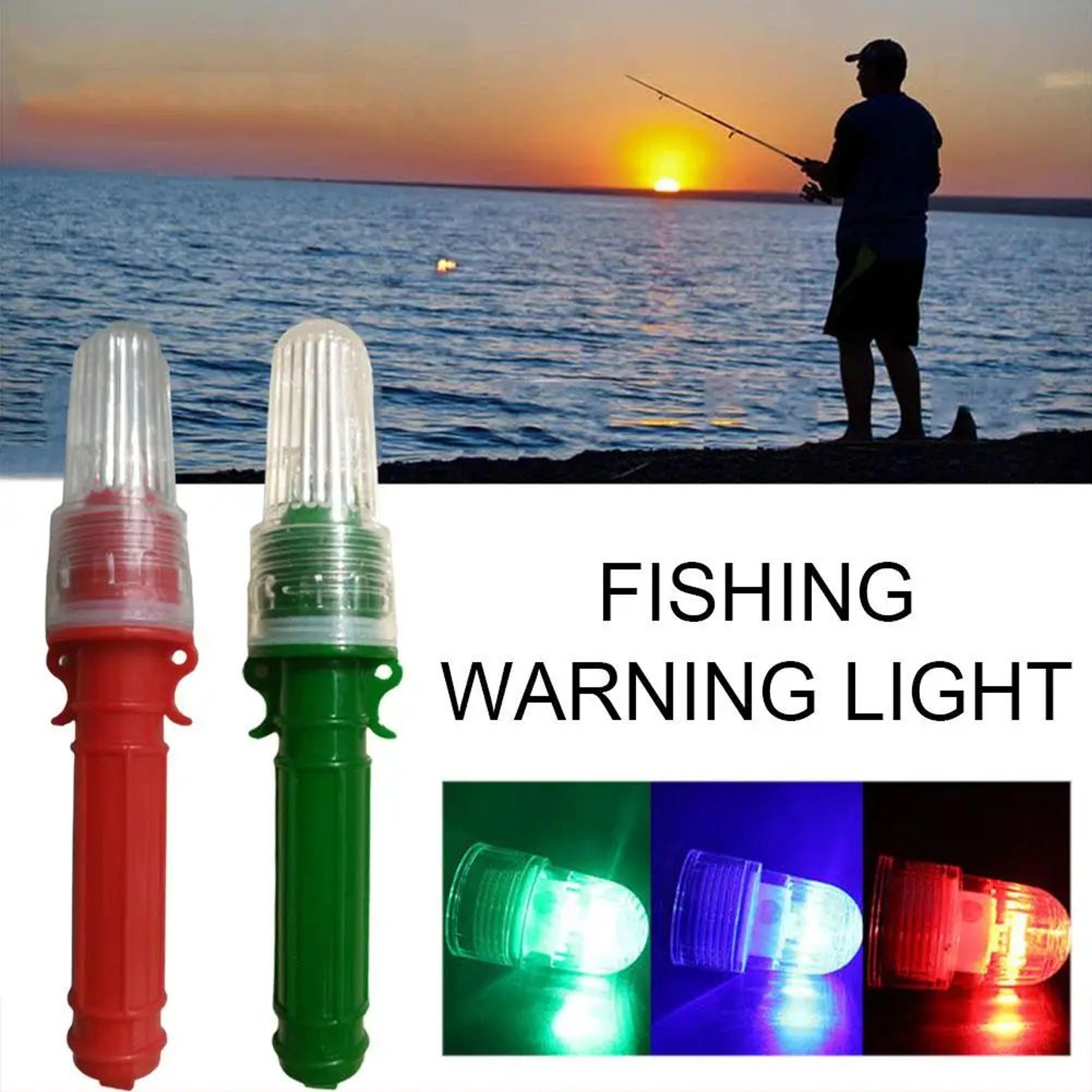 aquaglow fishing signal light - underwater beacon lamp for night & deep-water fishing