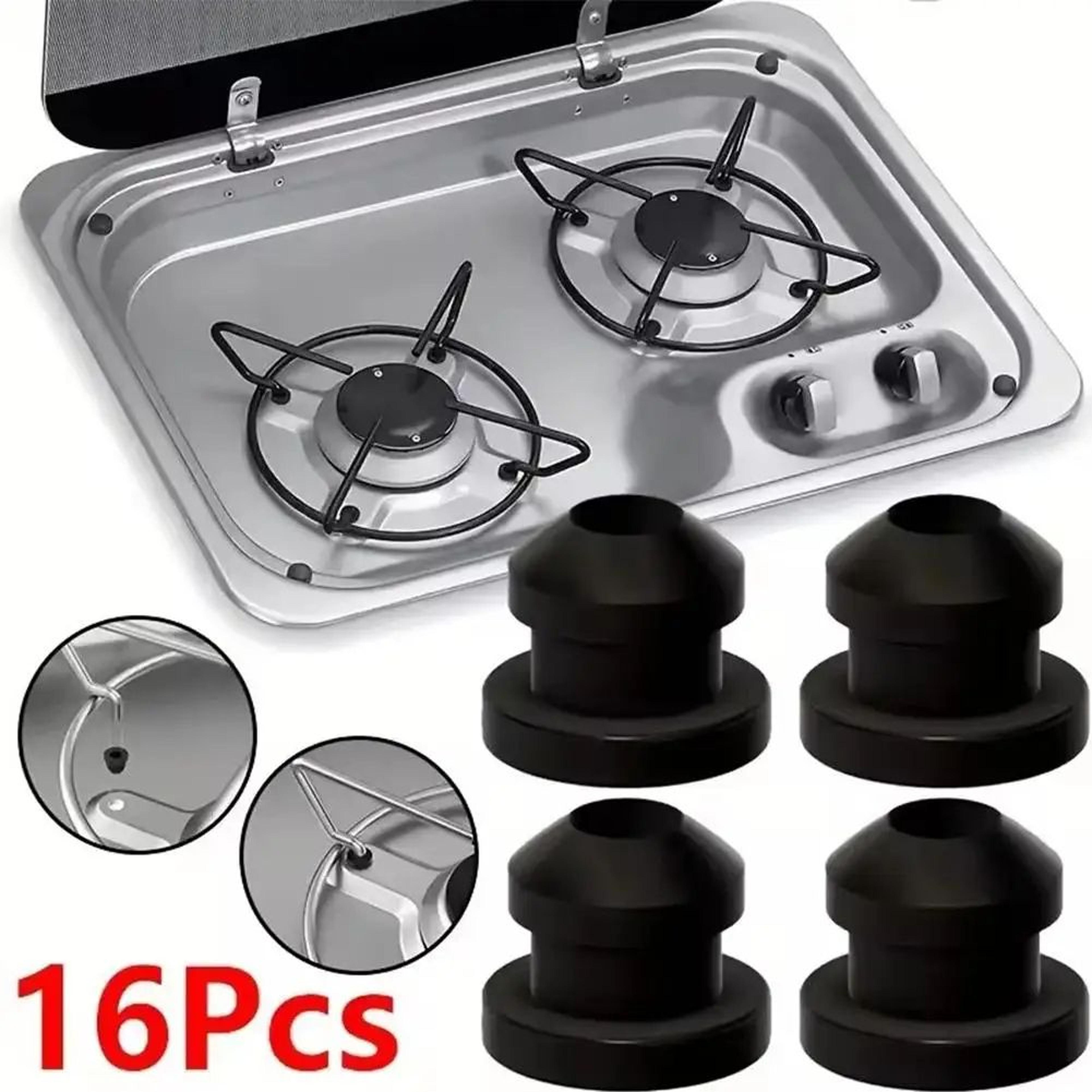 durafit rv stove grommet set - hob support grommet sleeves for caravan & camper