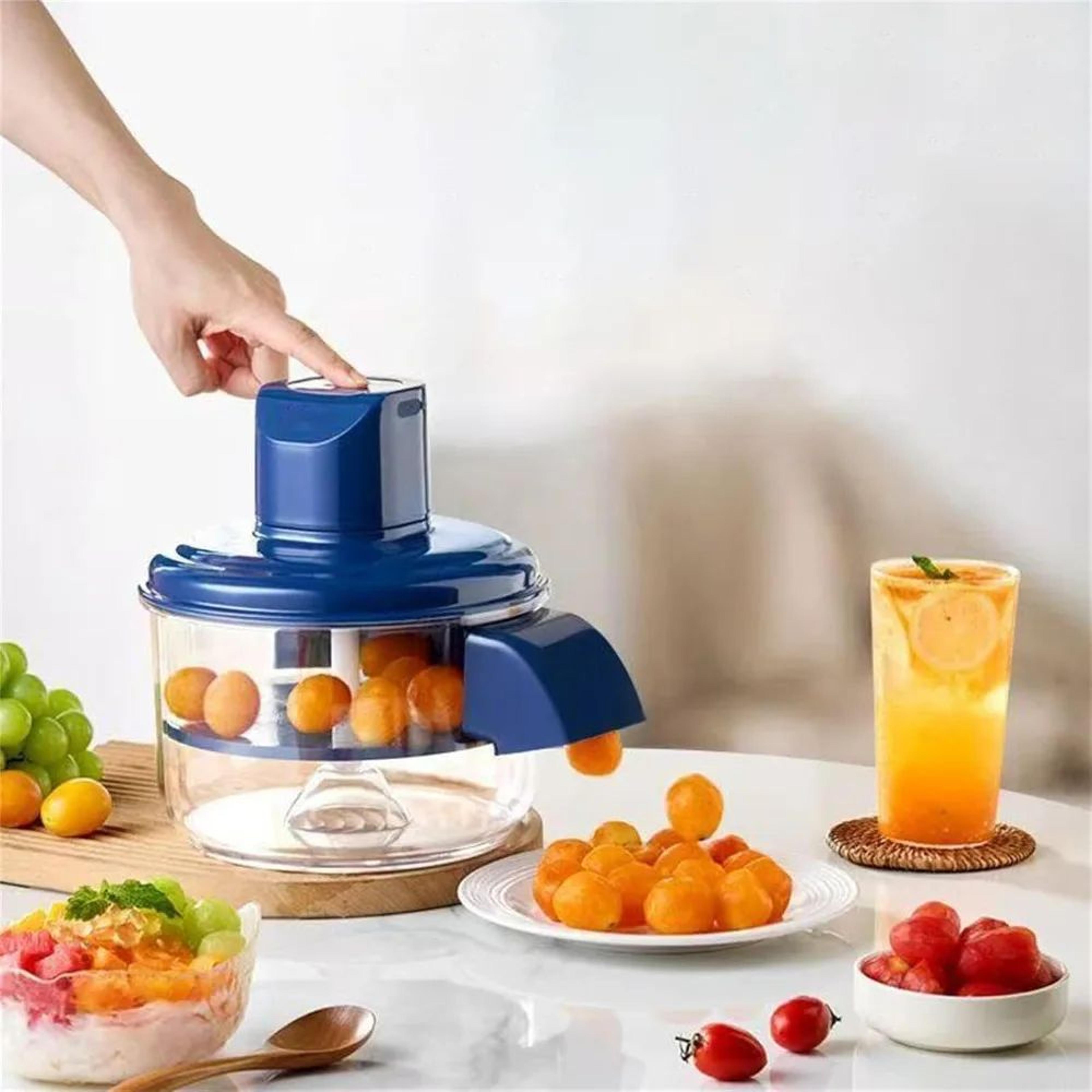peelsmart rechargeable electric fruit peeler - usb mini vegetable & garlic peeling tool
