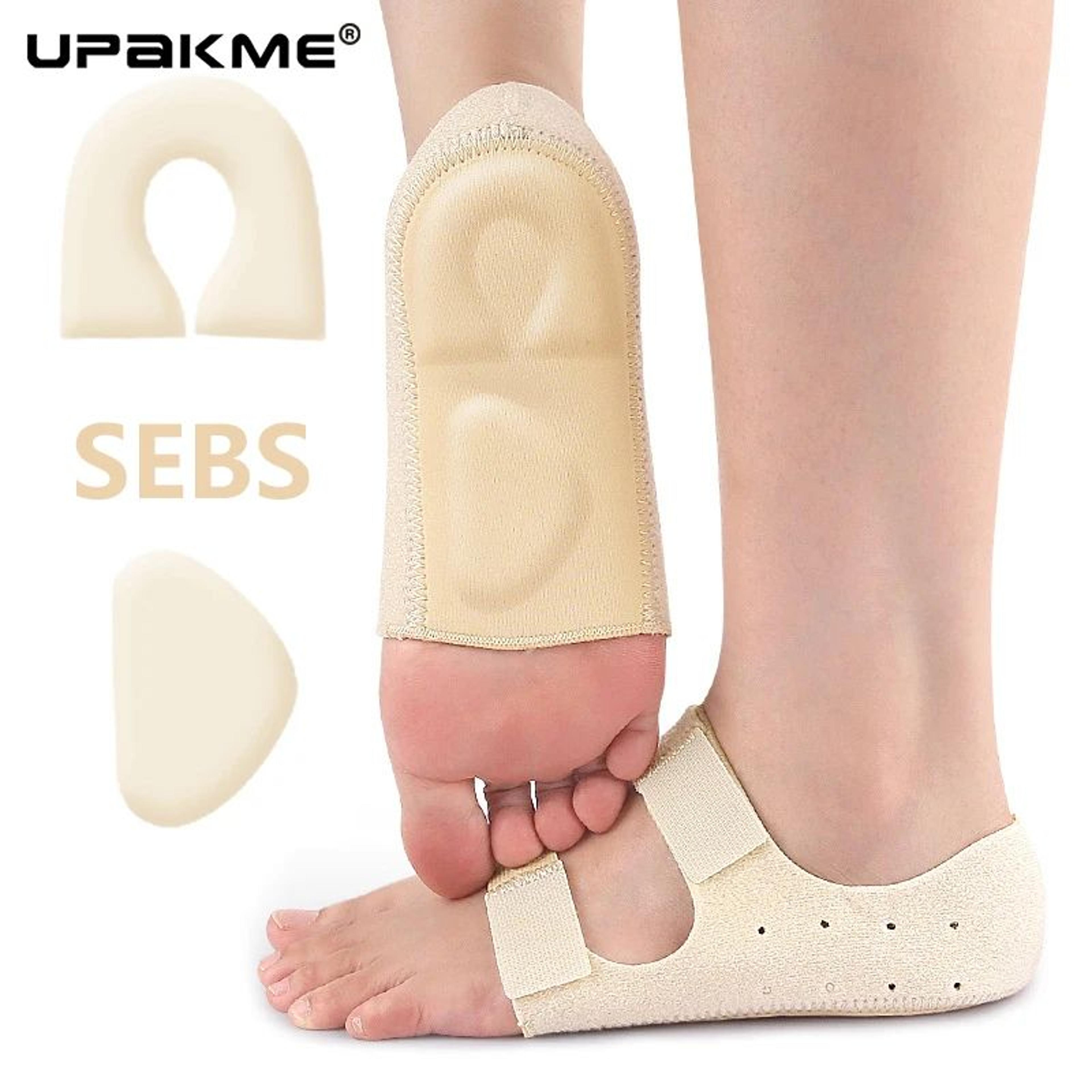 shock-absorbing heel protectors – adjustable plantar fasciitis & achilles support cushions