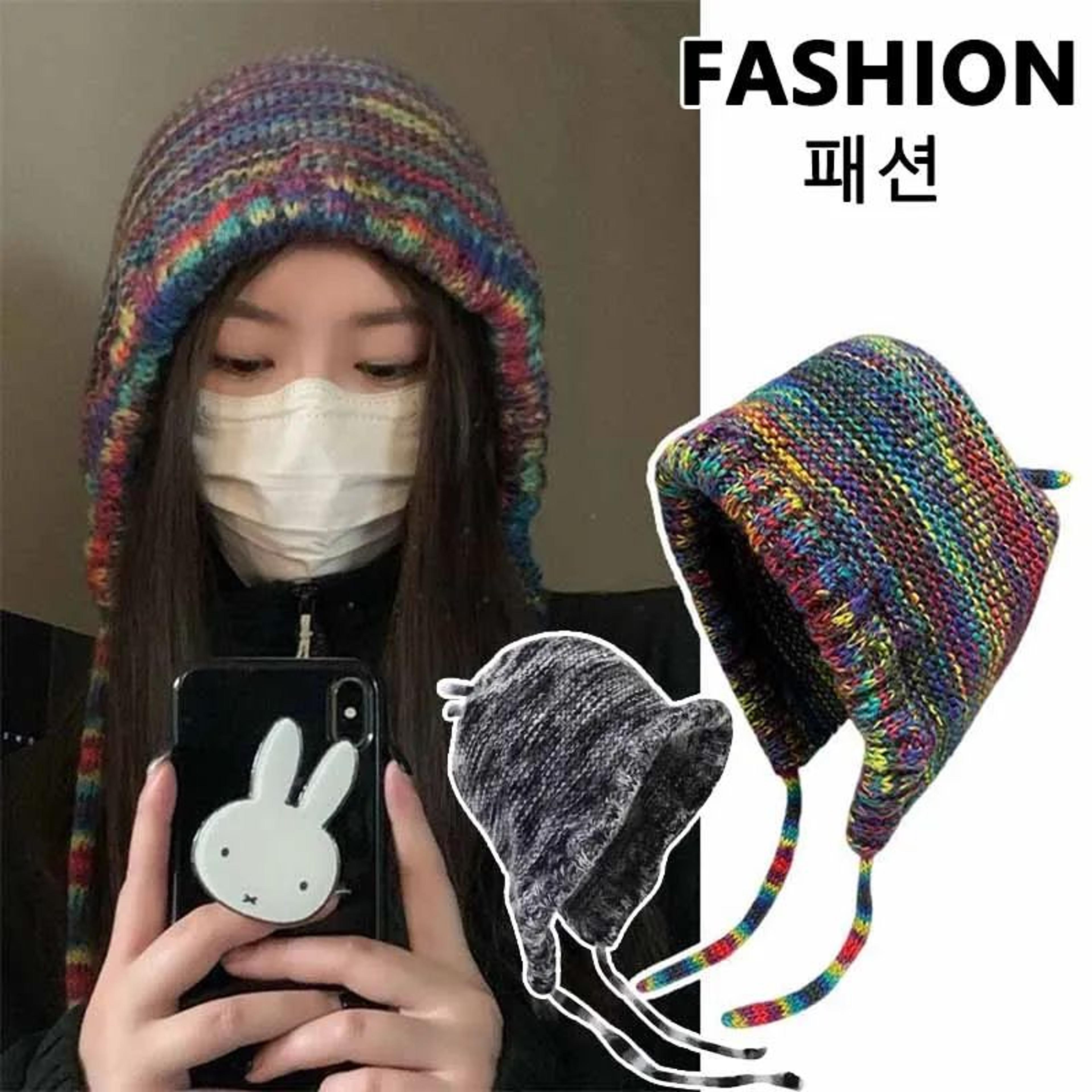 cozychic winter bucket hat – women knitted bucket hat in korean style for warm everyday wear