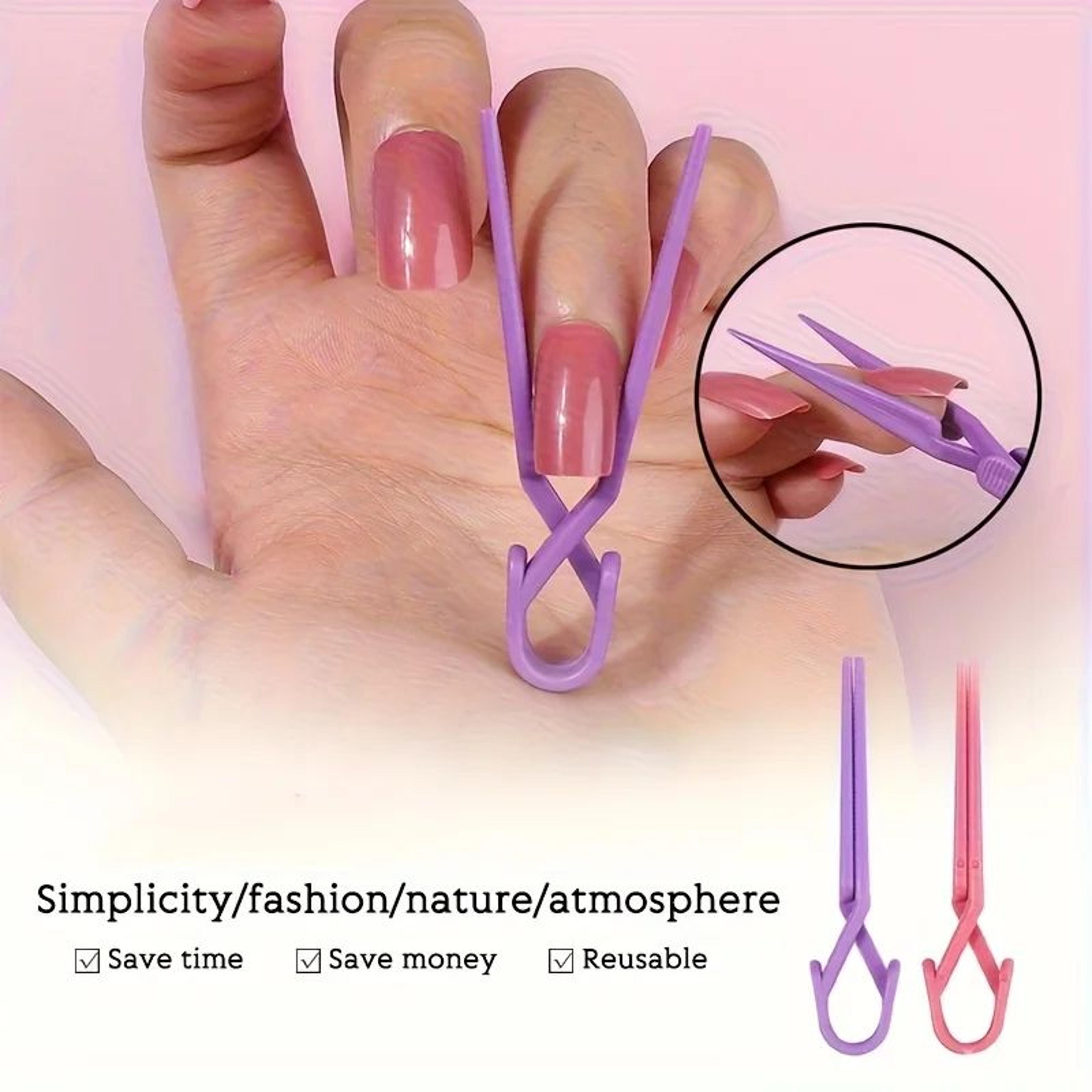 softlock nail polish remover clips set – non-slip gel polish remover clips for easy manicure (5-piece)
