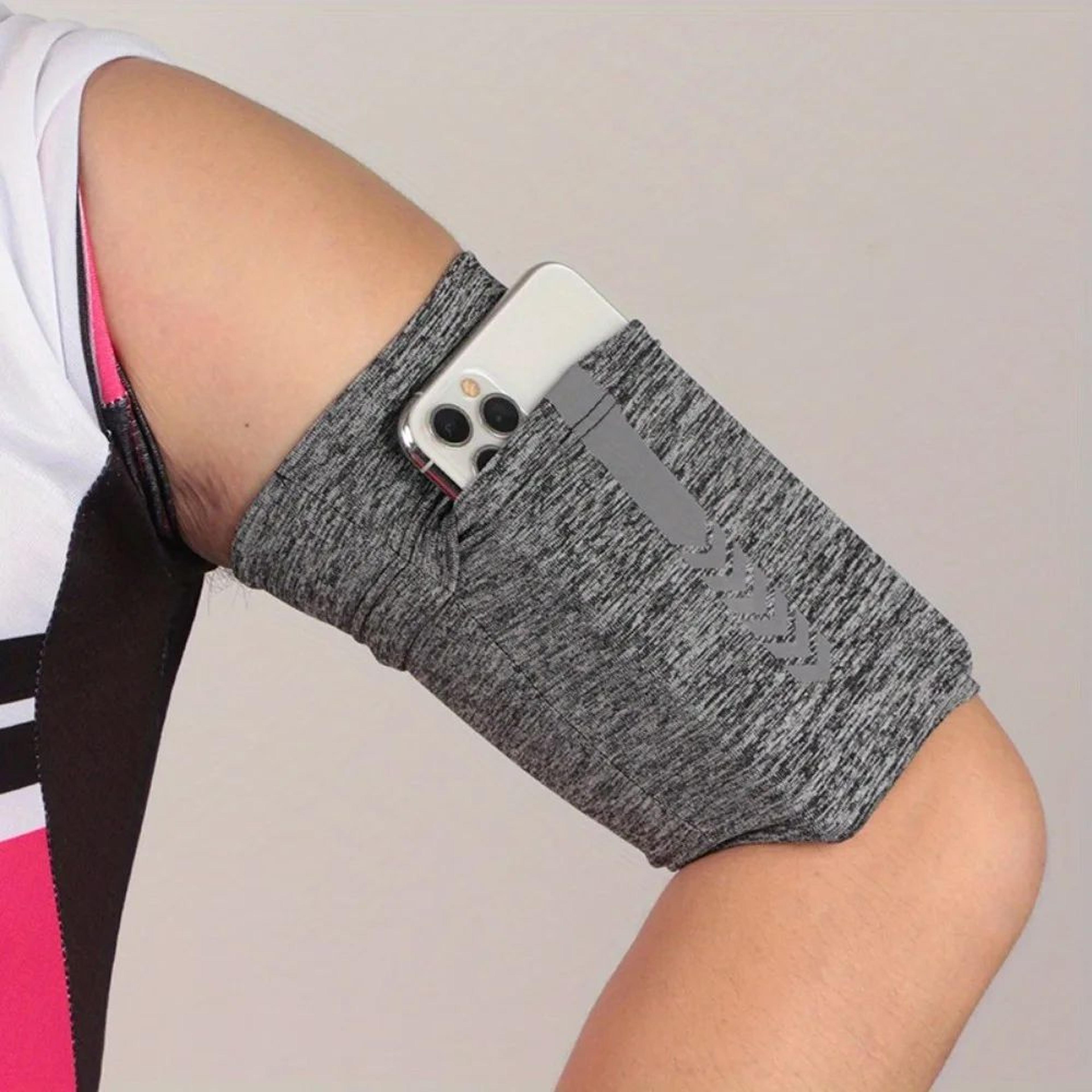movefree sports phone armband - elastic sports armband for phone with large-capacity storage