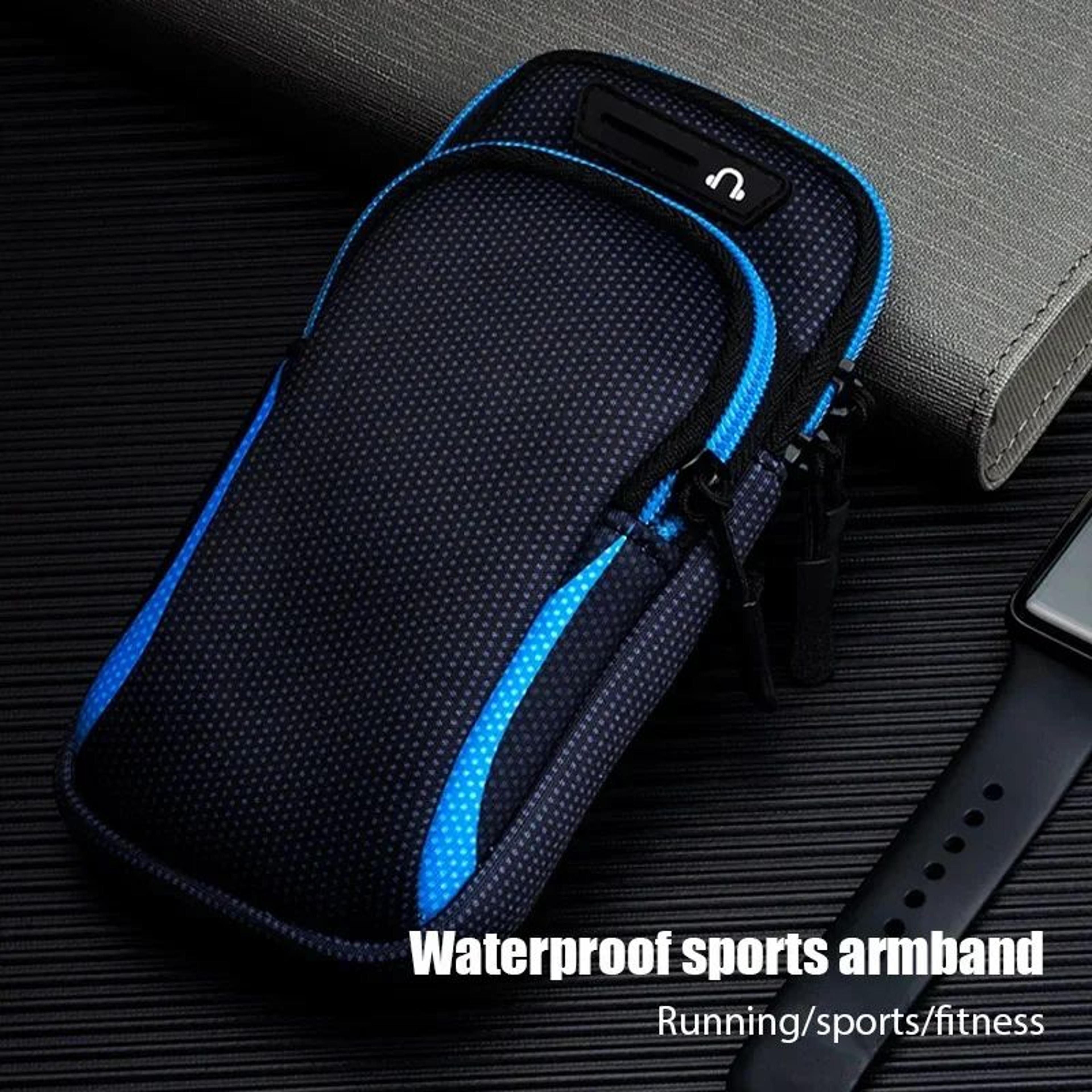 universal running phone armband – adjustable sports phone holder for secure, hands-free workouts