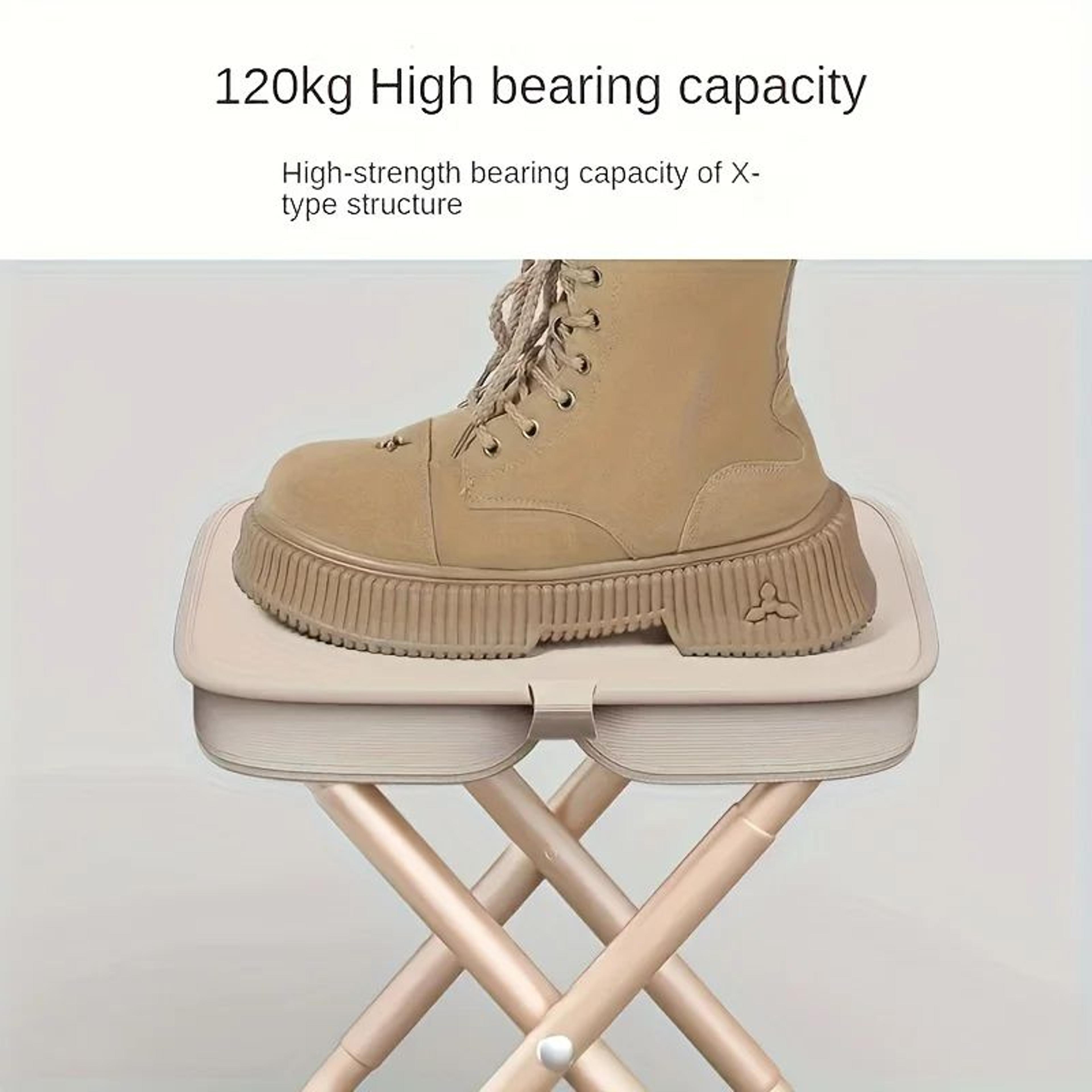 compact folding camping stool – lightweight travel seat for outdoor adventures