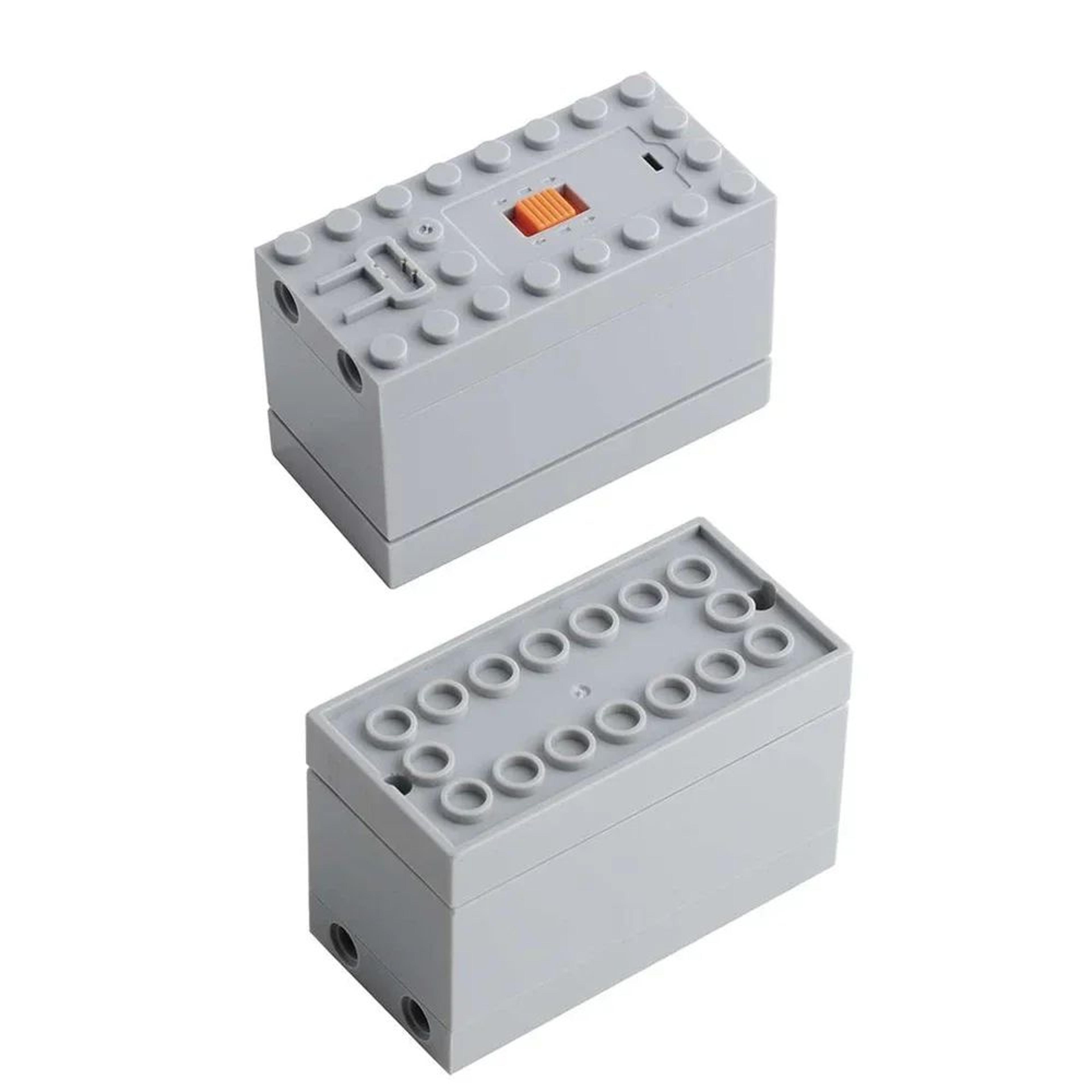 88000 building block battery box – aaa power module for moc train sets compatible with lego