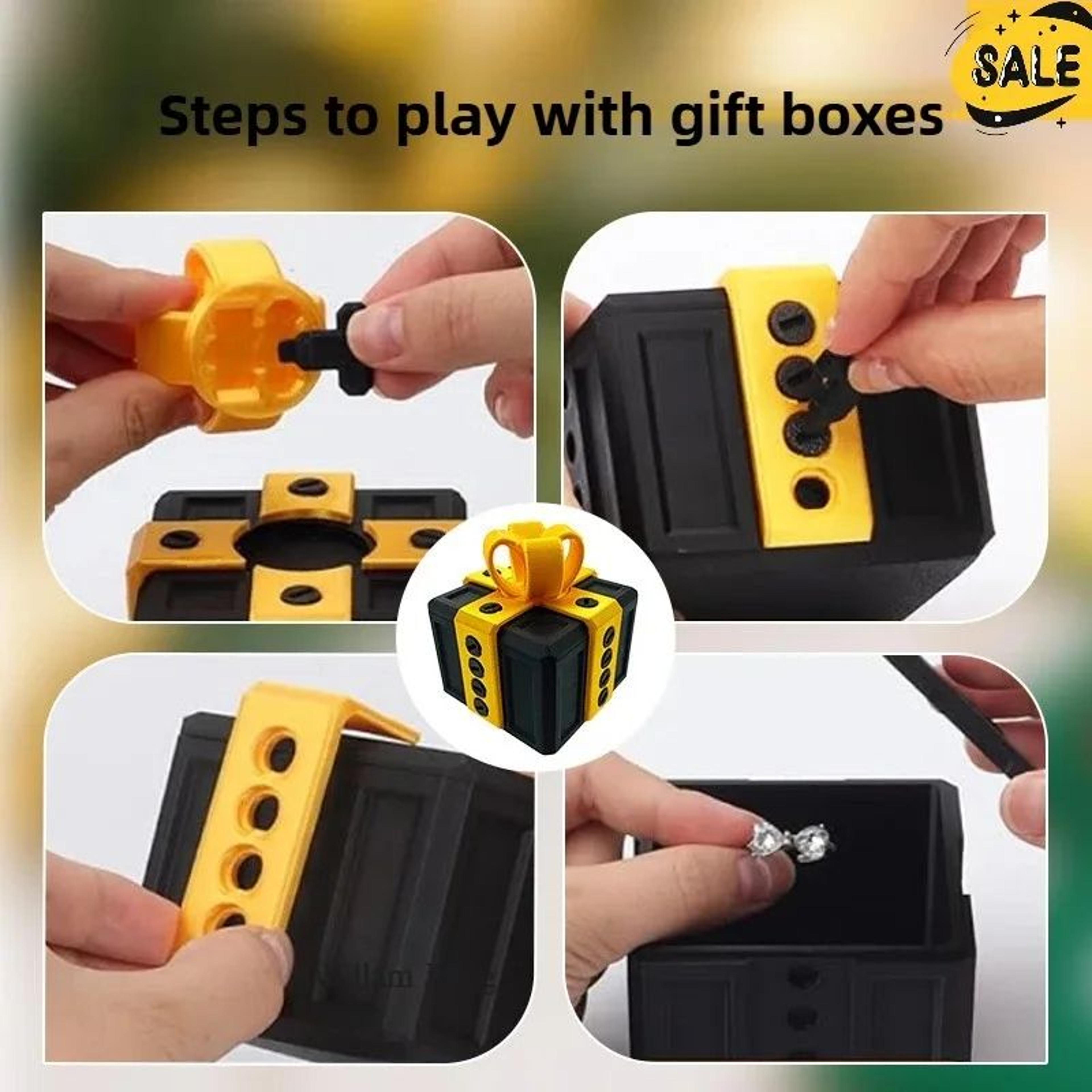 middle finger surprise gift box – funny prank desk toy