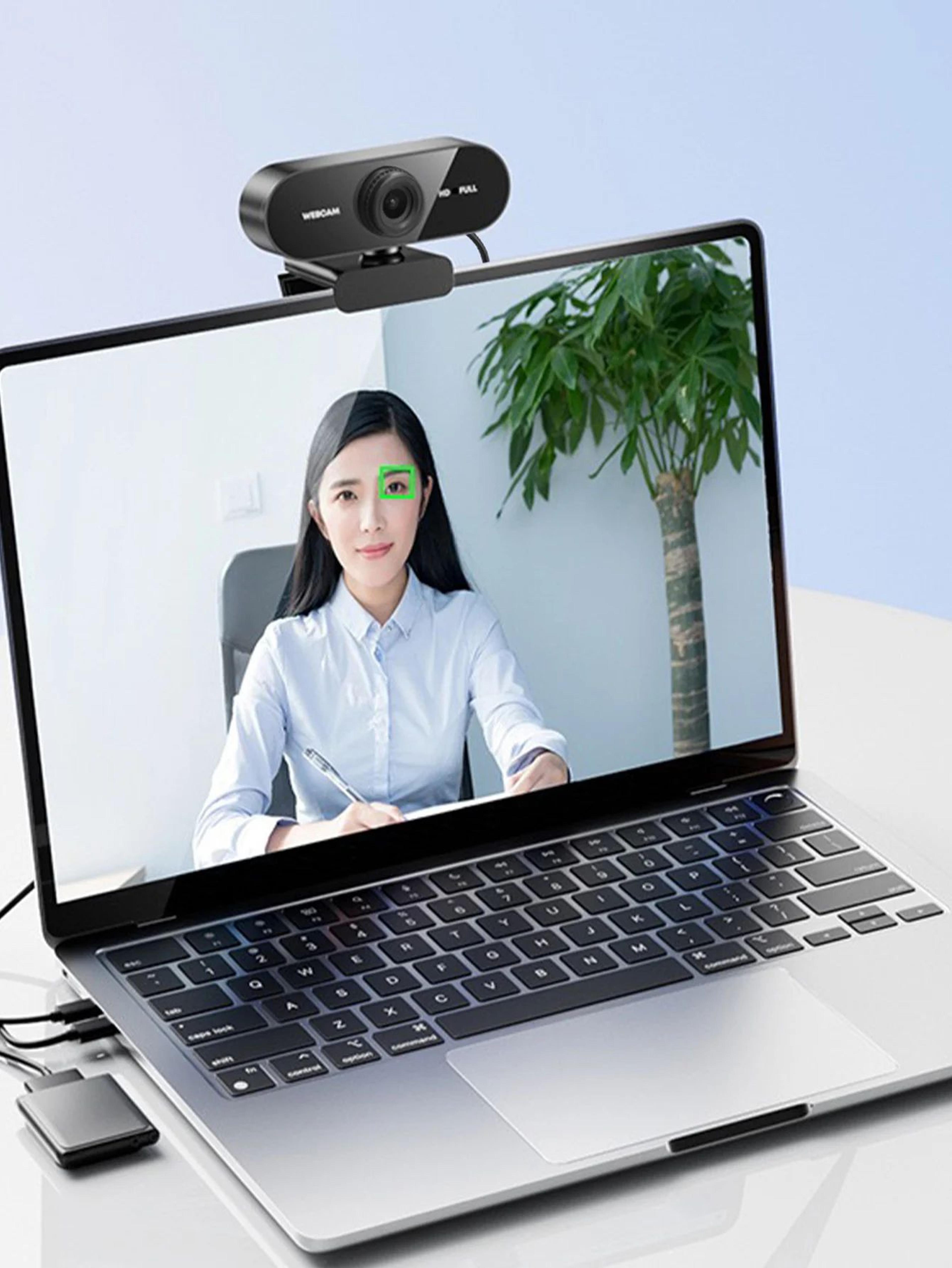 professional 1080p hd usb webcam with built-in microphone for laptop and desktop