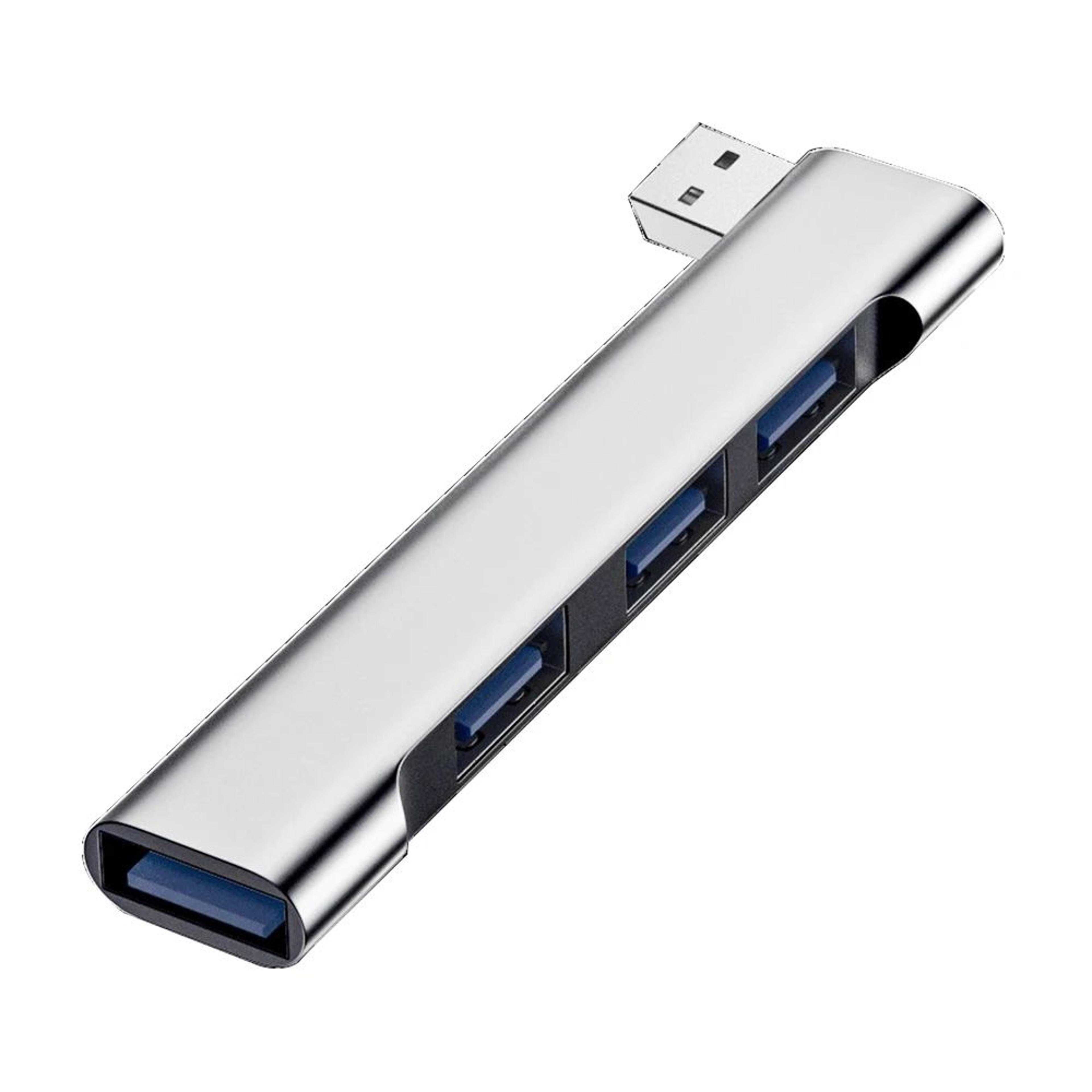 4-port usb 3.0 hub type c splitter with 5gbps high-speed data transfer