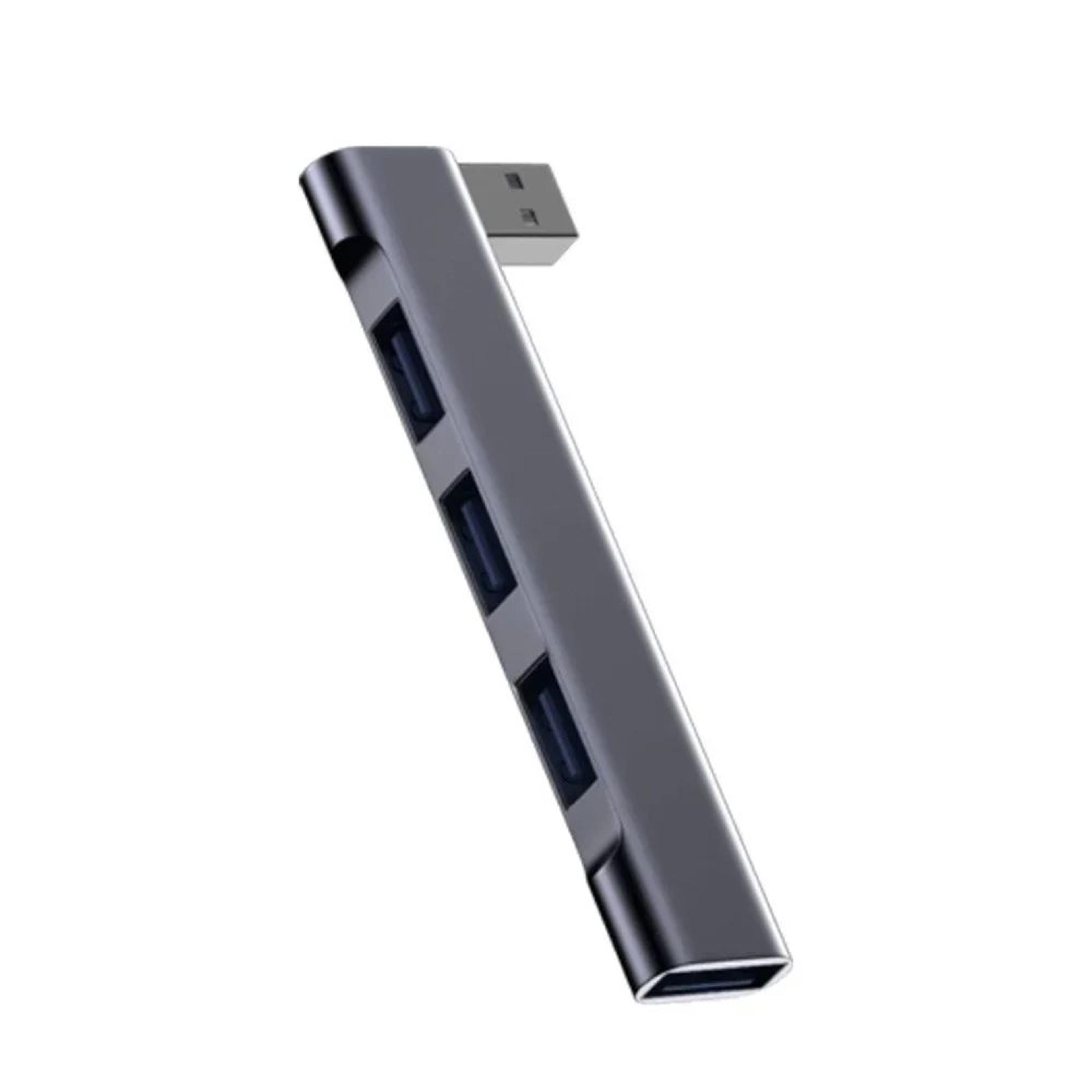 4-port usb 3.0 hub type-c splitter – 5gbps high-speed multiport adapter for pc & laptop