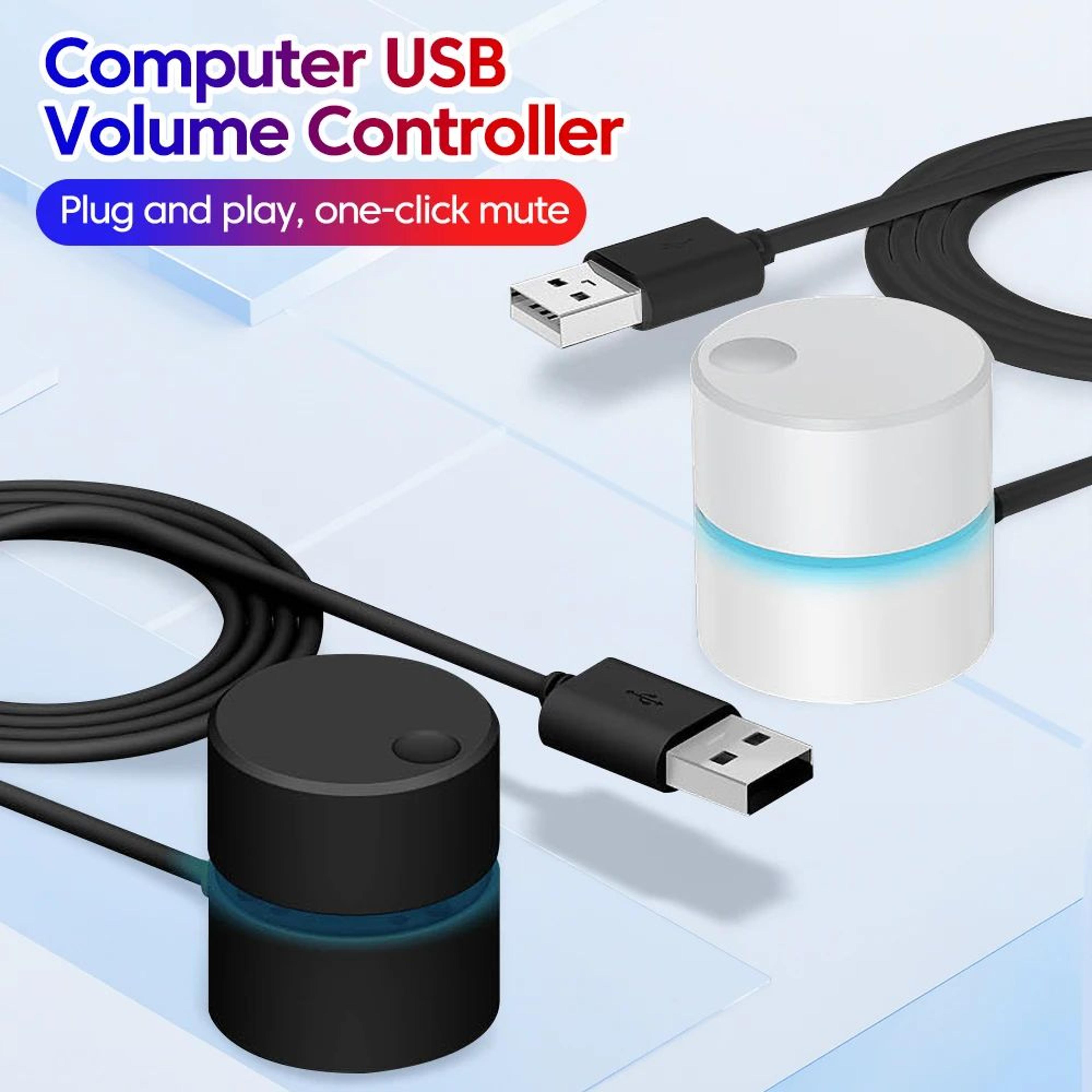 precision usb volume control knob for desktop & laptop